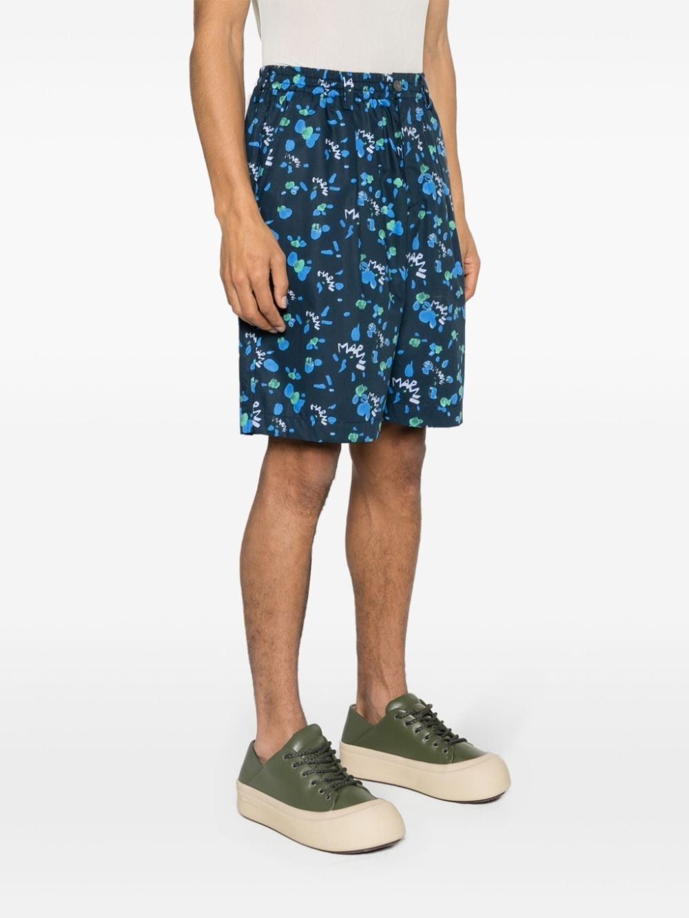 Marni o1w1db10125 Shorts in Multicolor Size US 34 / EU 50 - 3 Thumbnail