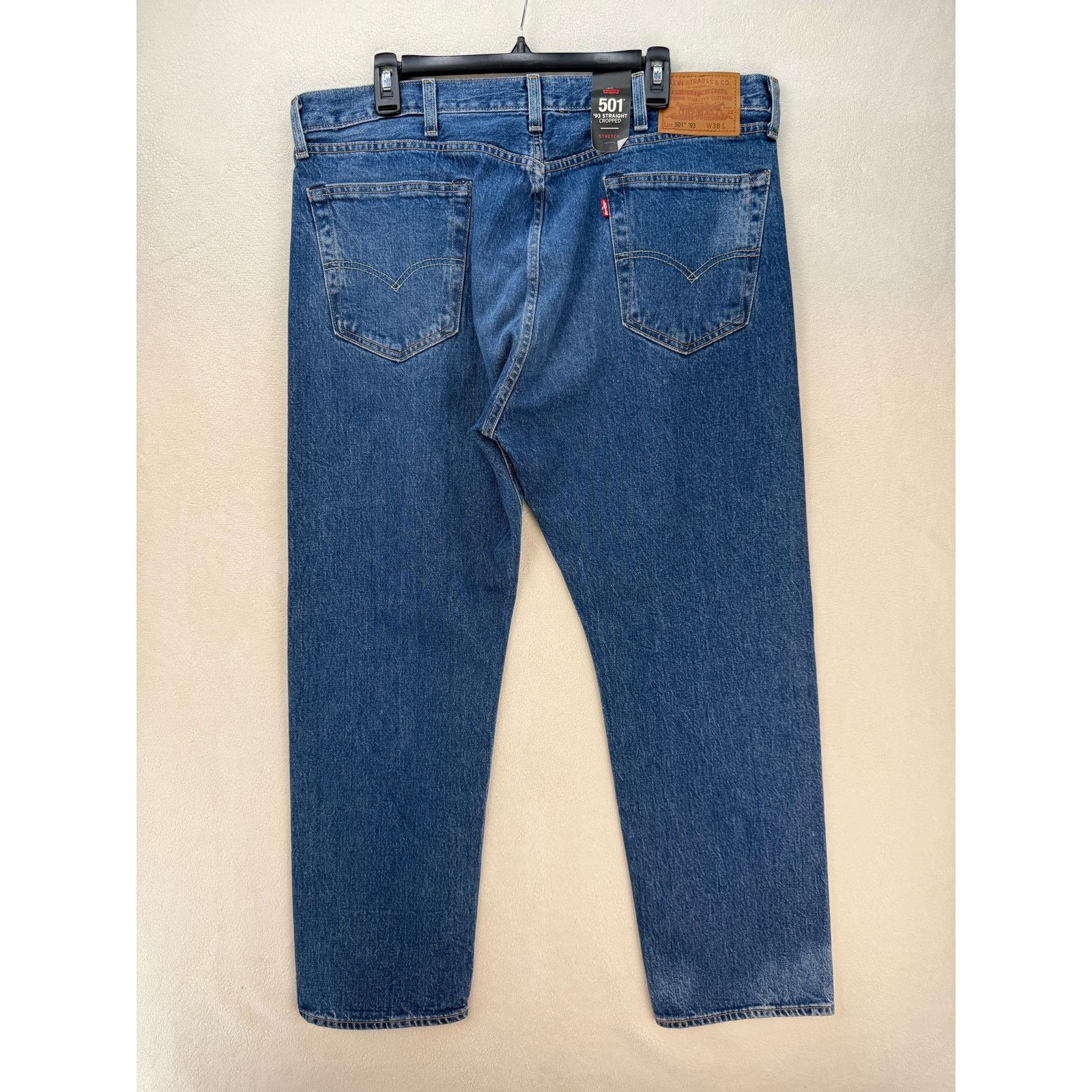 Levi's LEVI'S 501 '93 CROP BLEU EYES NIGHT MEN'S 38 MEDIUM WASH JEA Size US 38 / EU 54 - 7 Thumbnail