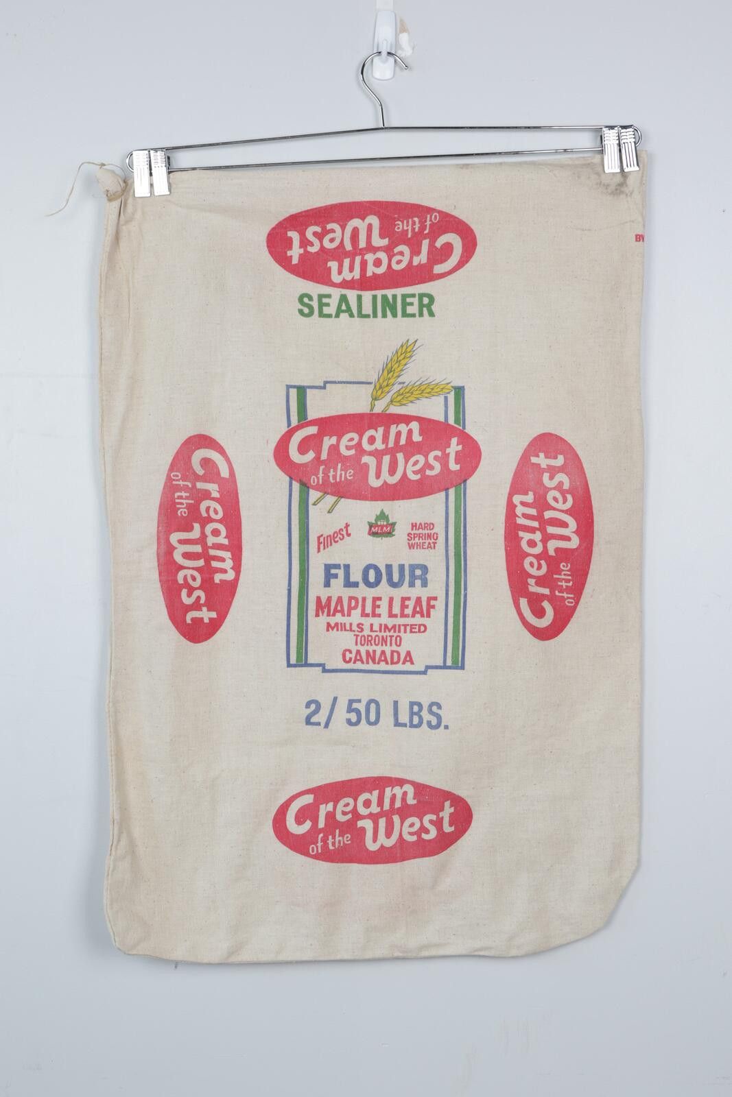 Other 60's Cream Of The West Maple Leafs Mills Sack Bag Size ONE SIZE - 1 Thumbnail