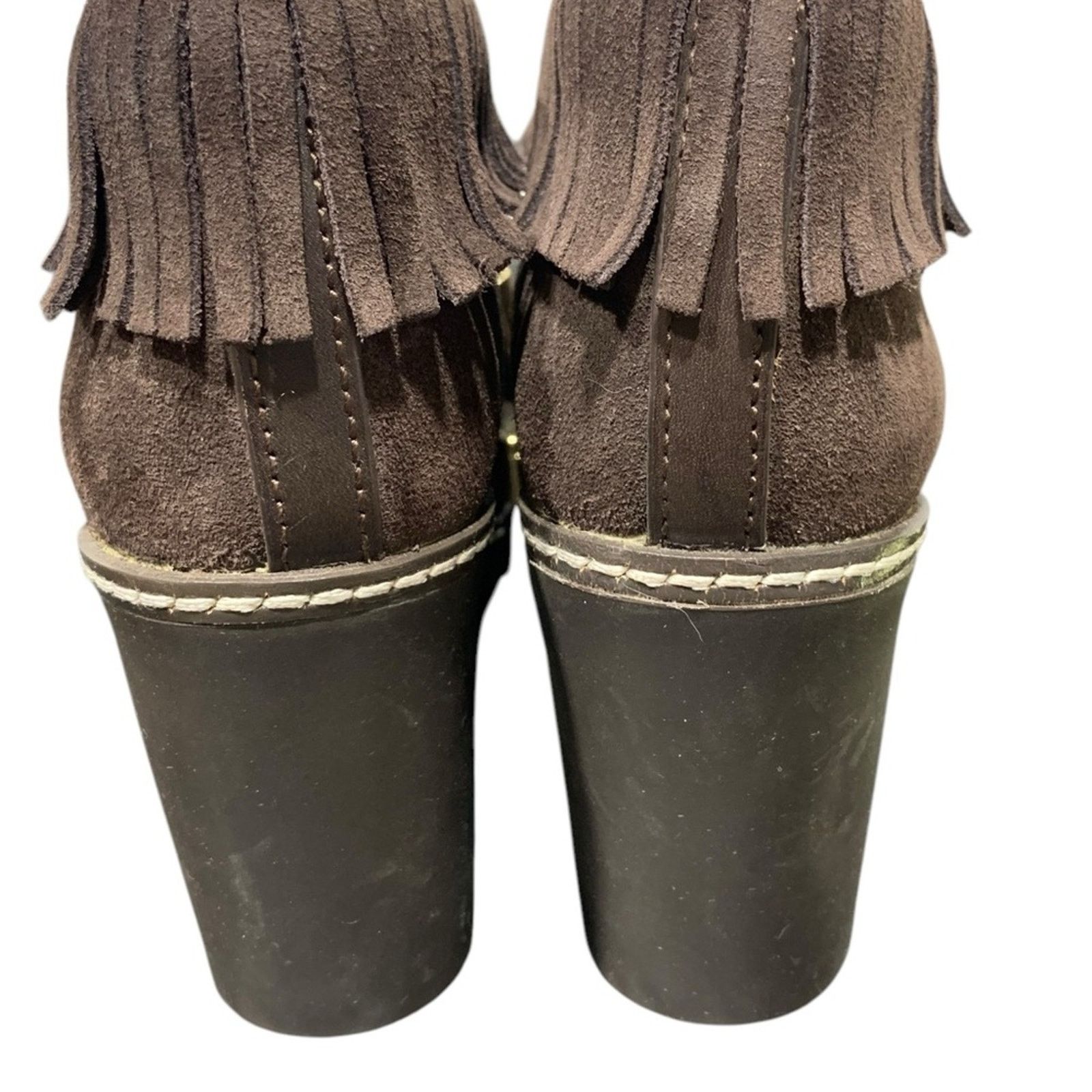 Tory Burch Tory Burch Fringe Ankle Boots SZ 5 M Size US 5 / IT 35 - 6 Thumbnail