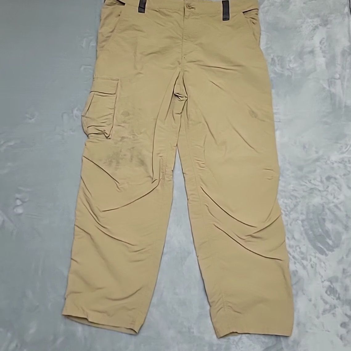 Patagonia Patagonia Pants Men XL 36x30 Nylon Cargo Pockets Outdoor Hiking Gorp Beige 36in Inseam Mens Pants Size US 36 / EU 52 - 2 Thumbnail
