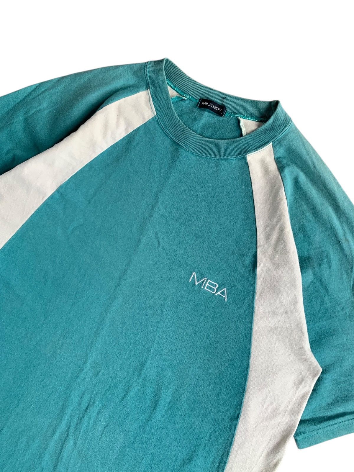 Japanese Brand 90s japanese" milk boy" y2k tee Size US L / EU 52-54 / 3 - 2 Thumbnail