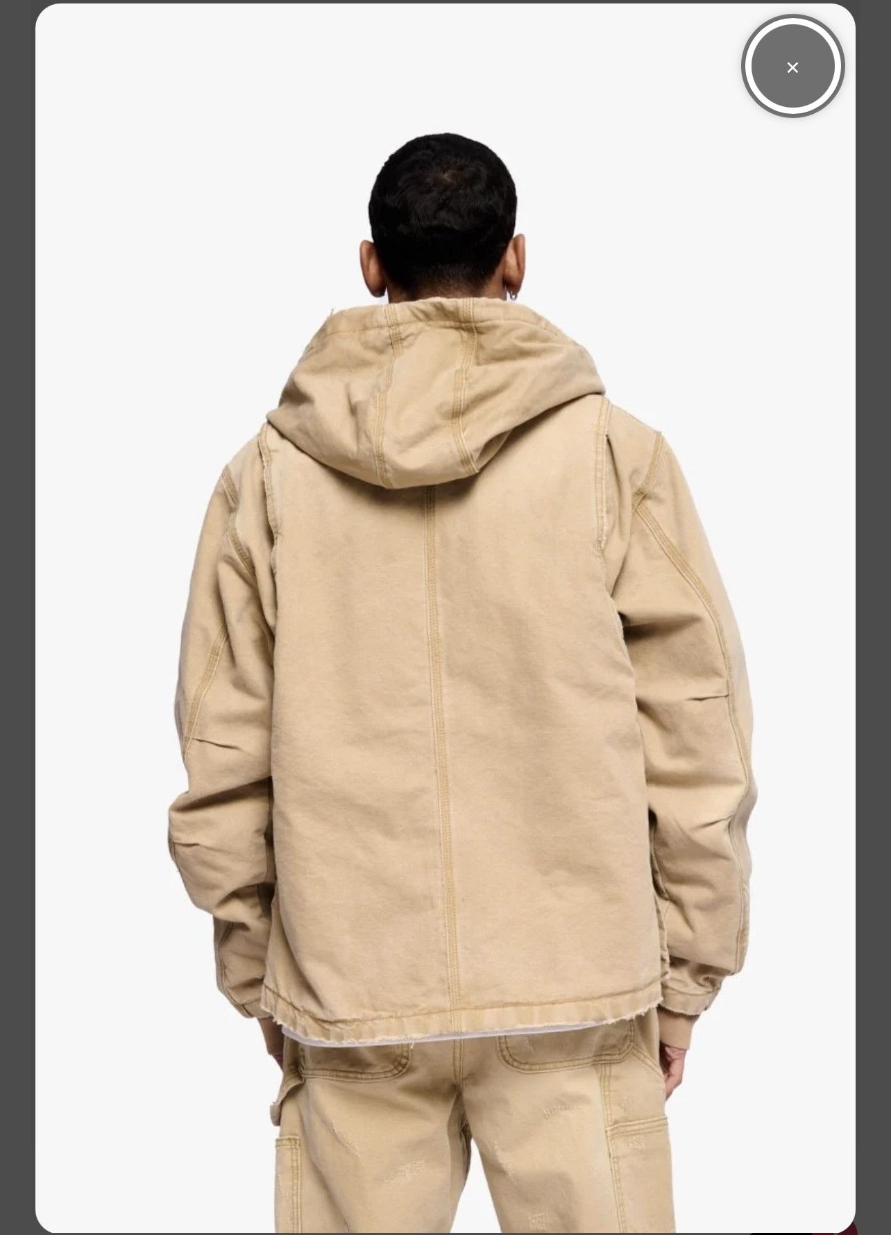 Valabasas NEST JACKET WHEAT WASHED Size US L / EU 52-54 / 3 - 3 Thumbnail