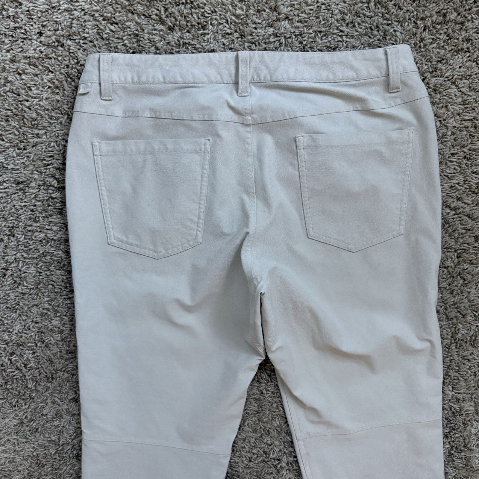 Lululemon LuluLemon 5 Pocket ABC Pants Athletic Cream Off White 34 Size US 34 / EU 50 - 9 Thumbnail