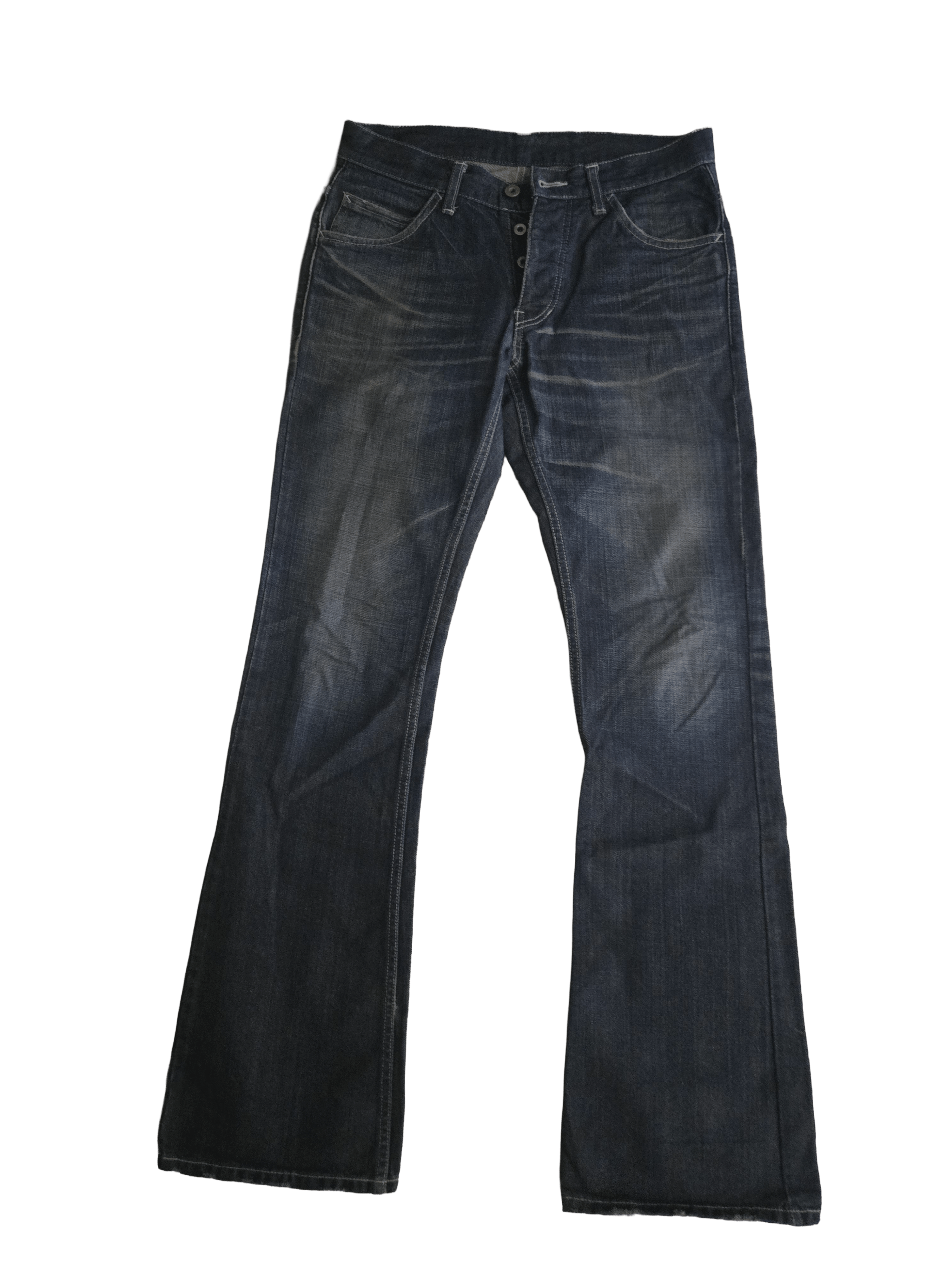 Isamu Katayama Backlash Isamu Katayama Backlash Lizard Pocket Bootcut Jeans Size US 31 - 1 Thumbnail