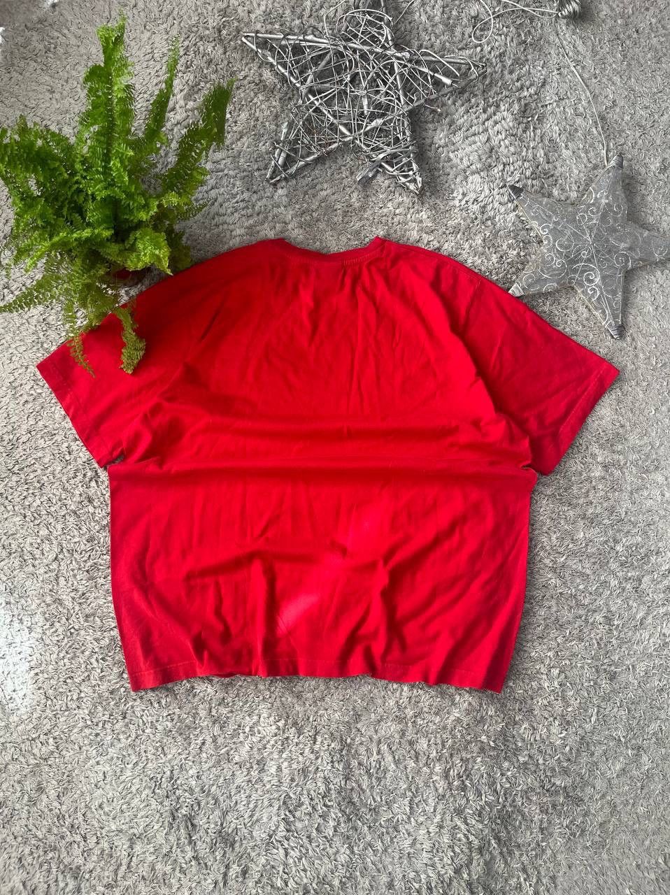 Nike × Vintage 00s Nike T-Shirt Streetwear Vintage Rare Big Logo Swoosh Size US XL / EU 56 / 4 - 4 Thumbnail