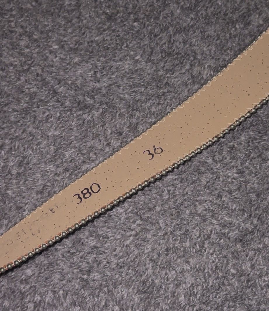 B.B. Simon Red alligator BB simon belt Size 36 - 4 Thumbnail