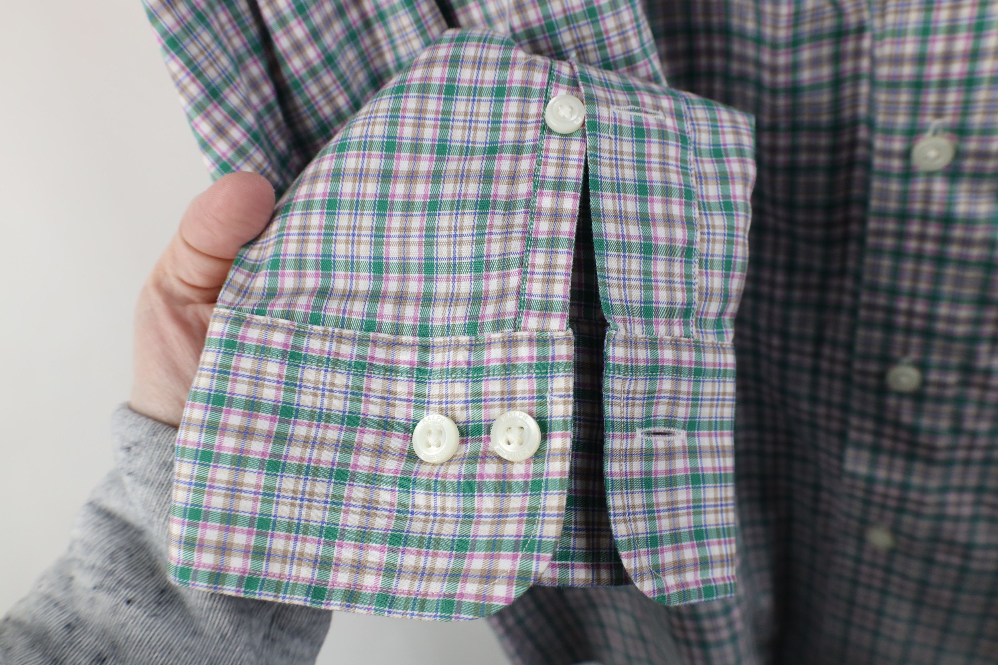 Ralph Lauren Ralph Lauren Flannel Collared Button Shirt Plaid Size US XL / EU 56 / 4 - 5 Thumbnail