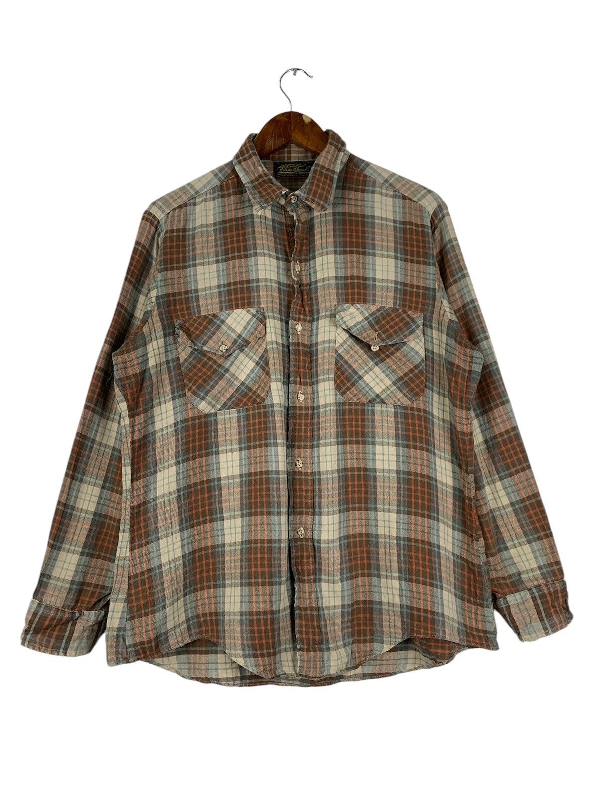 Eddie Bauer Vintage Eddie Bauer flannel Size US L / EU 52-54 / 3 - 1 Thumbnail