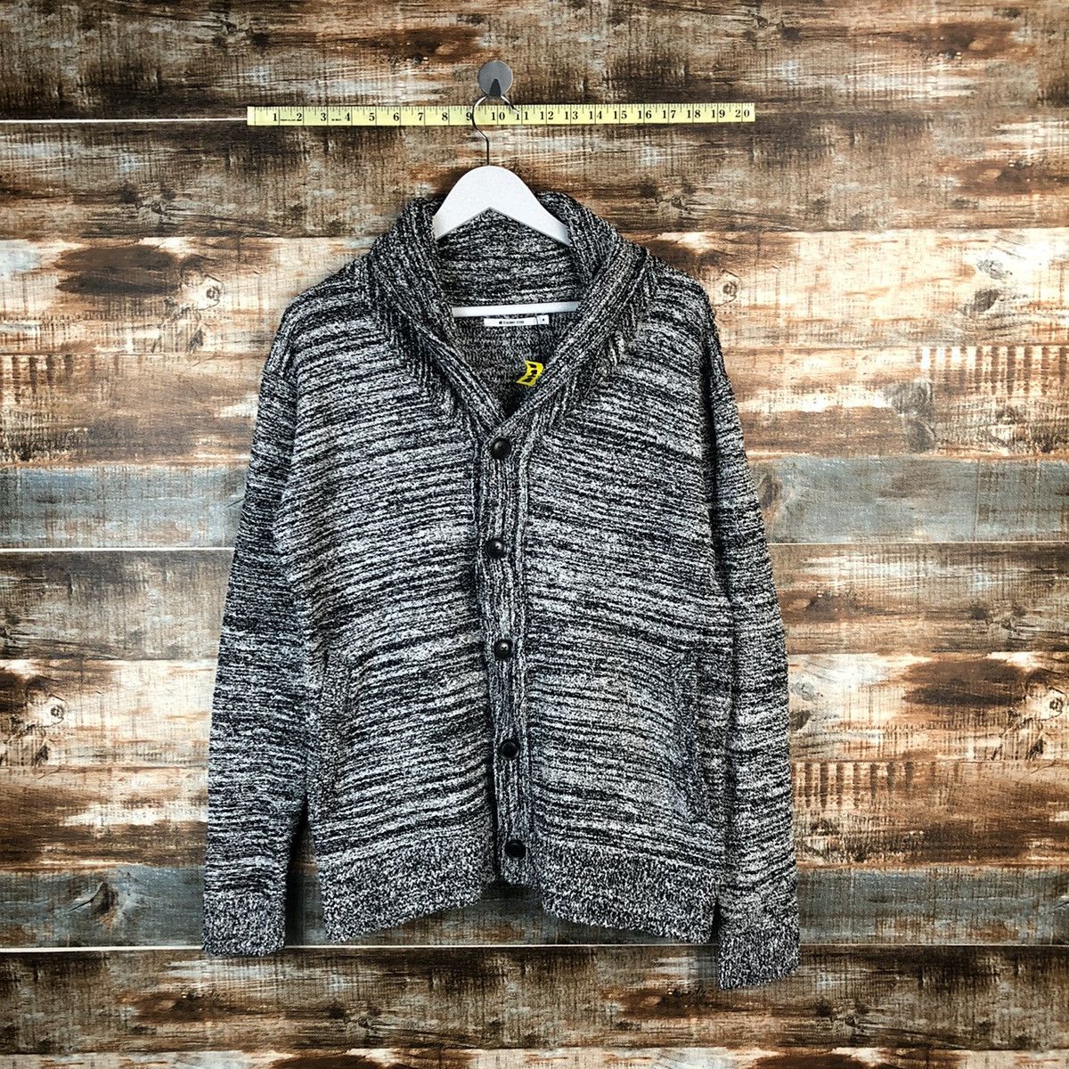 Colony 2139 Grey Cardigan Knitwear #A1497