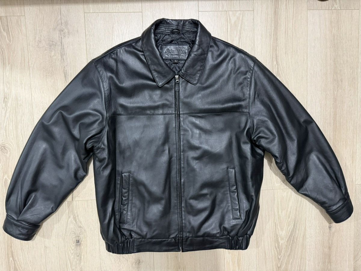 Other Vintage Mercedes Benz AMG leather jacket Size US XL / EU 56 / 4 - 2 Thumbnail