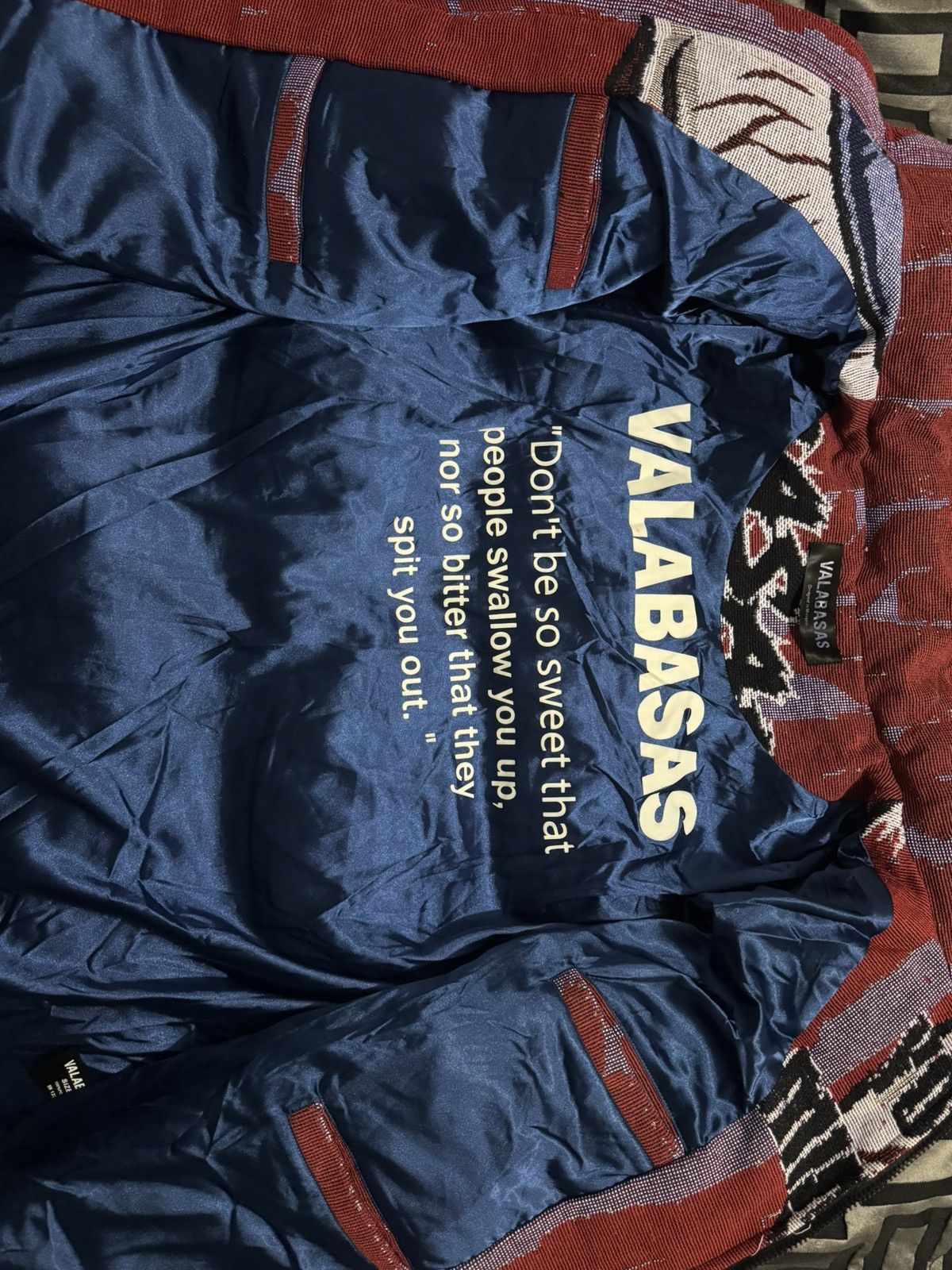 Valabasas Valabasas “IQ" RED TAPESTRY PUFFER JACKET Size US XL / EU 56 / 4 - 7 Thumbnail