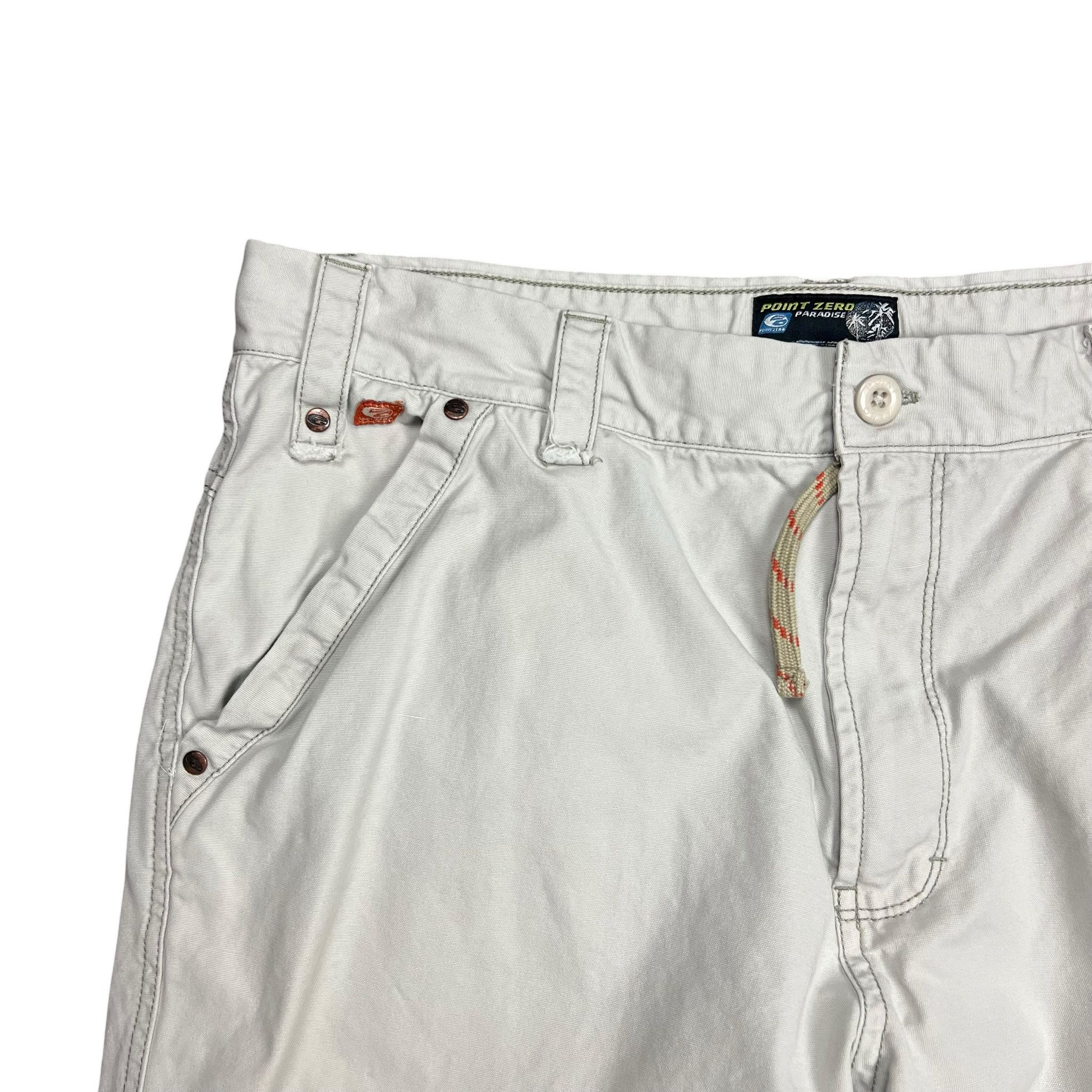 Point Zero Vintage Y2K Point Zero Paradise Casual Shorts - 36” Size US 36 / EU 52 - 2 Thumbnail