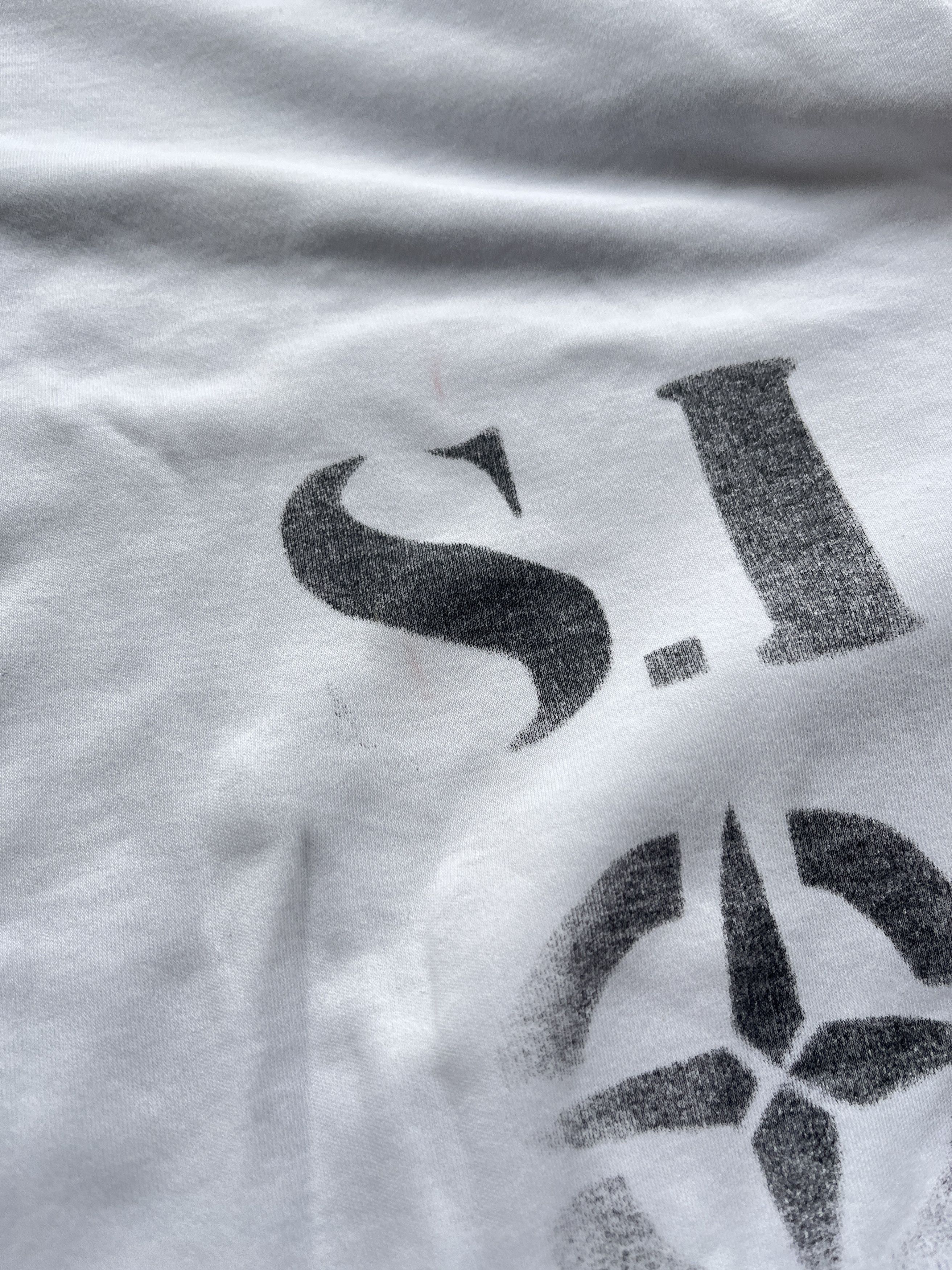 Stone Island Stone Island white graphic summer tee lightweight Size US L / EU 52-54 / 3 - 4 Thumbnail