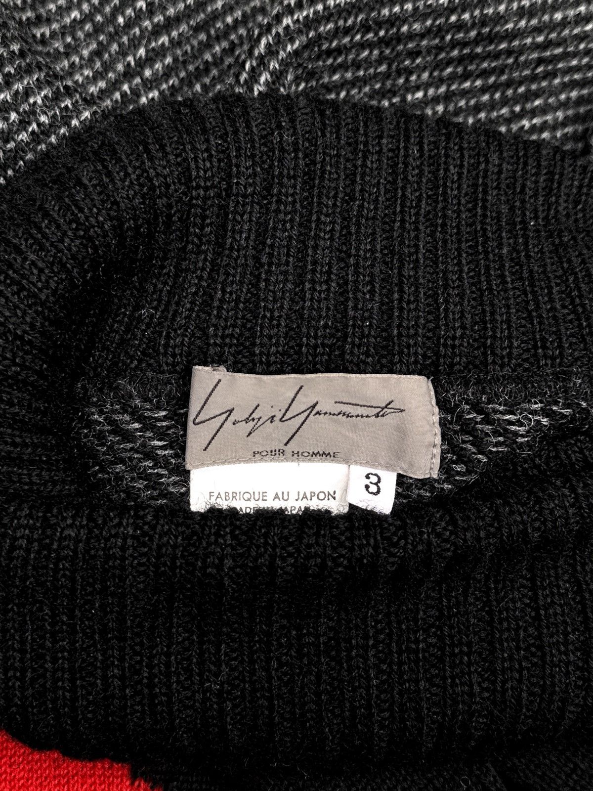 Yohji Yamamoto Yohji Yamamoto Shotaro Ishinomori '07 Cyborg 009 Girls Knit Size US L / EU 52-54 / 3 - 3 Thumbnail