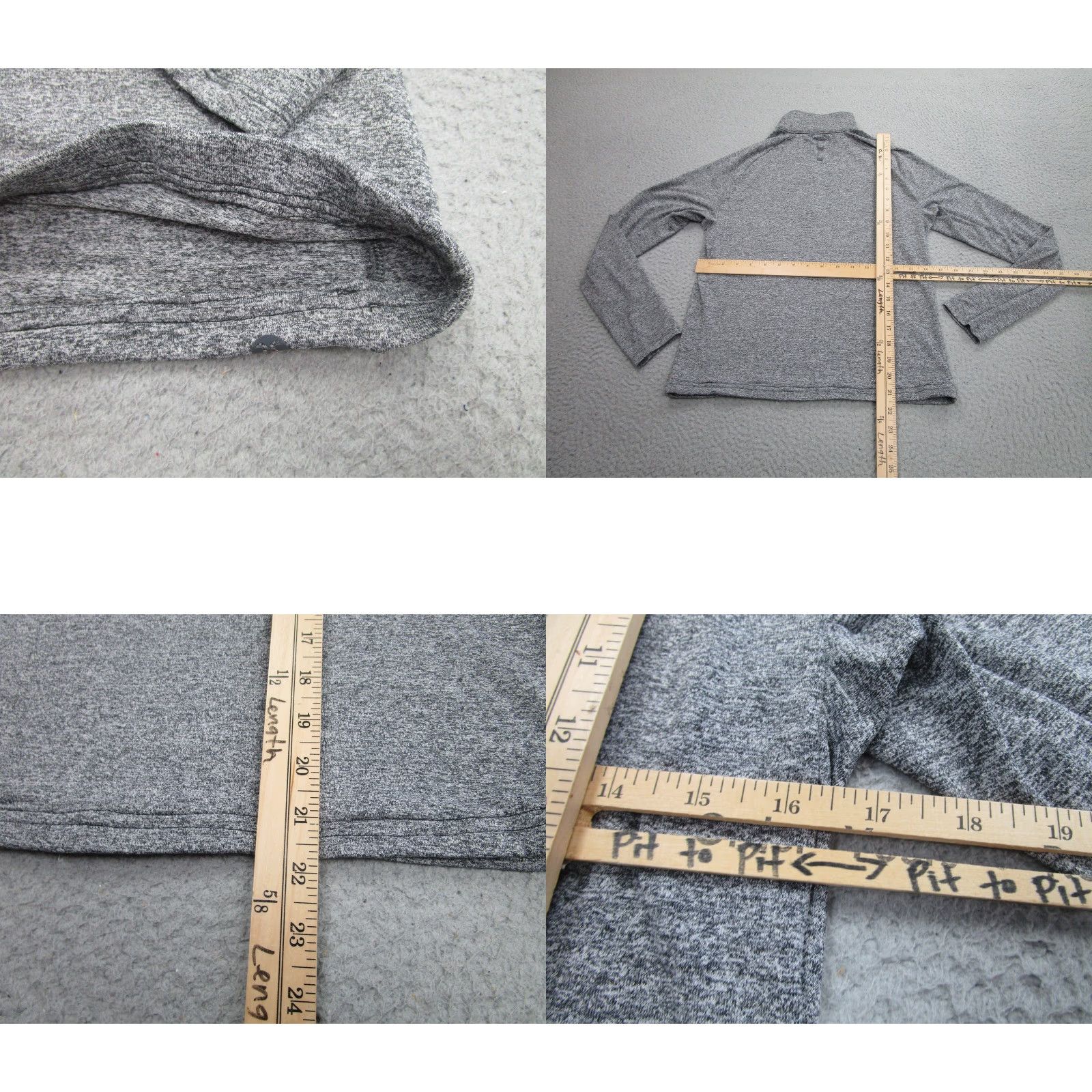 Lululemon Lululemon Pullover Womens Medium Gray Swiftly Tech 1/2 Zip Athletic Running Top Size M / US 6-8 / IT 42-44 - 8 Thumbnail