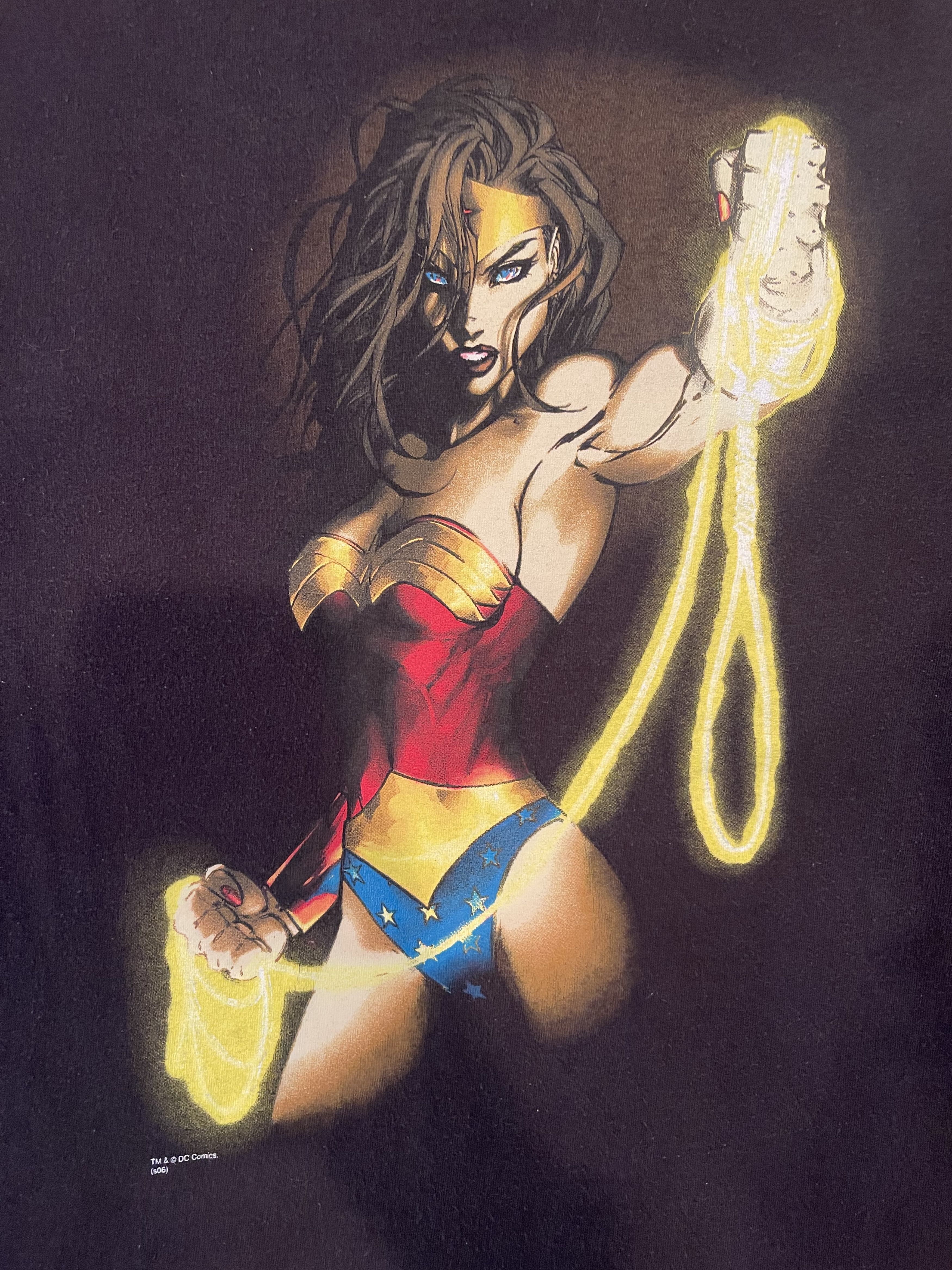DC Comics × Vintage 2006 DC Comics Wonder Woman T-shirt by Graphitti Size US XL / EU 56 / 4 - 3 Thumbnail
