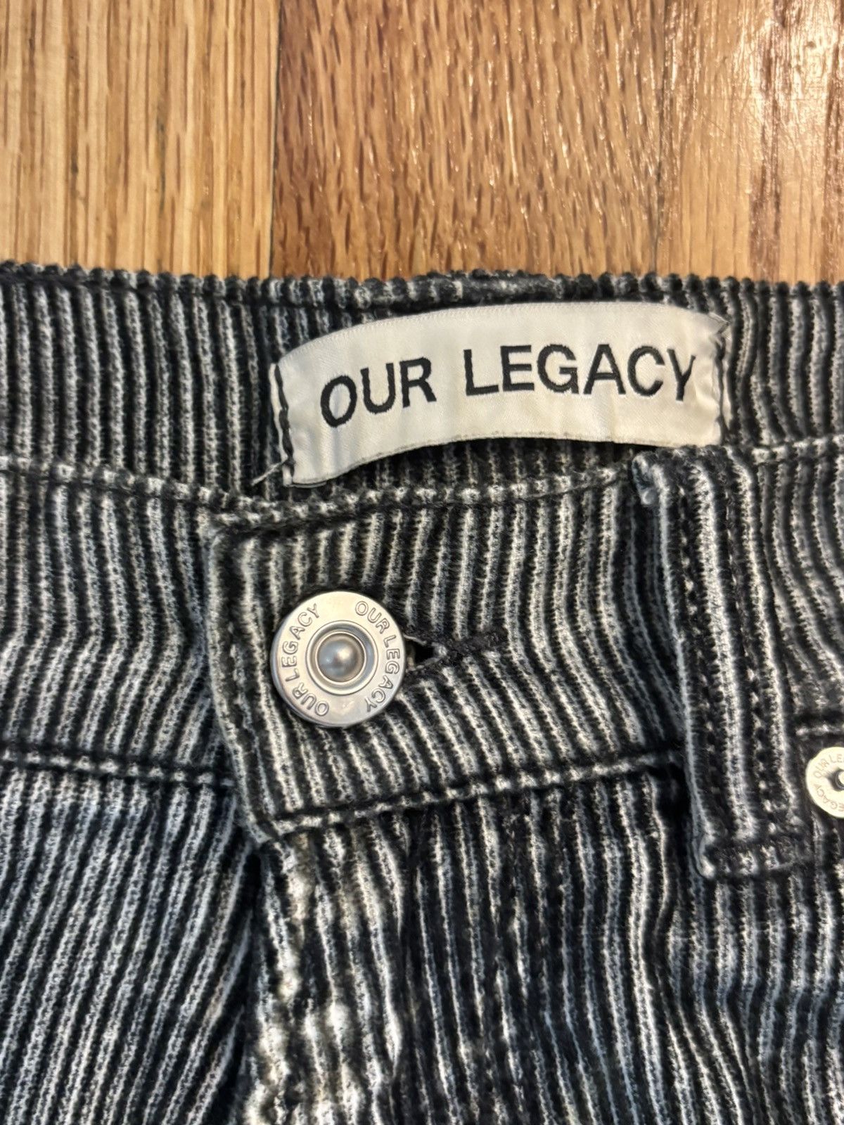 Our Legacy Our Legacy Third Cut Digital Dark Aurora Cord Size US 32 / EU 48 - 6 Thumbnail