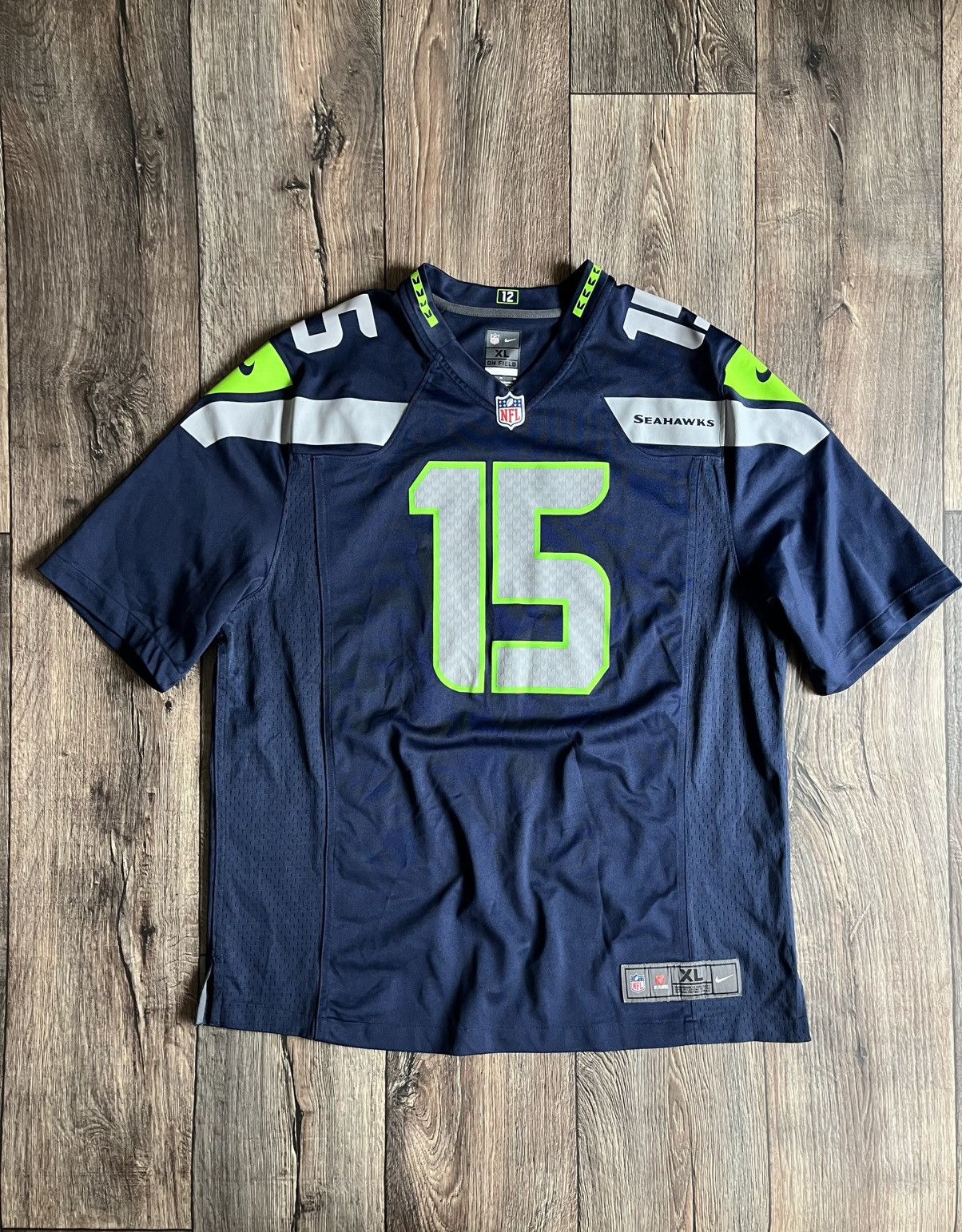 Nike Seattle Seahawks Vintage 2012 Jersey #15 Matt Flynn