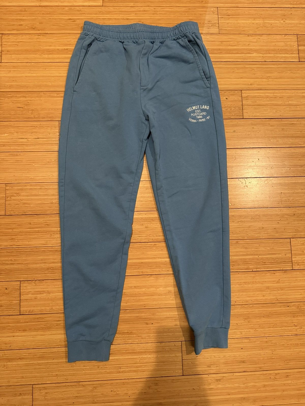 Helmut Lang Helmut Lang Paris Postcard Jogger Size M Size US 31 - 1 Thumbnail