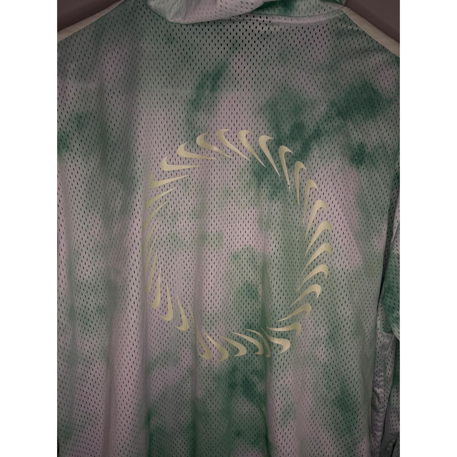 Nike Nike Icon Clash Full Zip Tie Dye Mesh Hoodie Jacket Medium Size M / US 6-8 / IT 42-44 - 7 Thumbnail