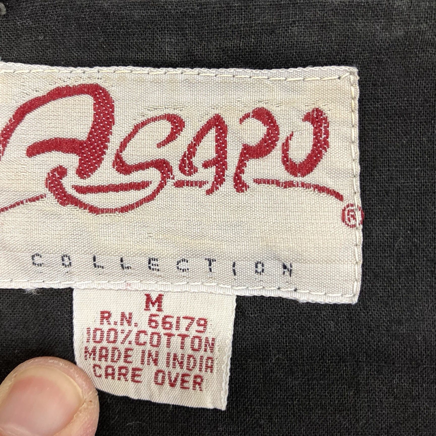 Vintage VINTAGE Women's Vest Tribal Embroidered Earth Tones All Cotton Zip Front Medium Size M / US 6-8 / IT 42-44 - 4 Thumbnail