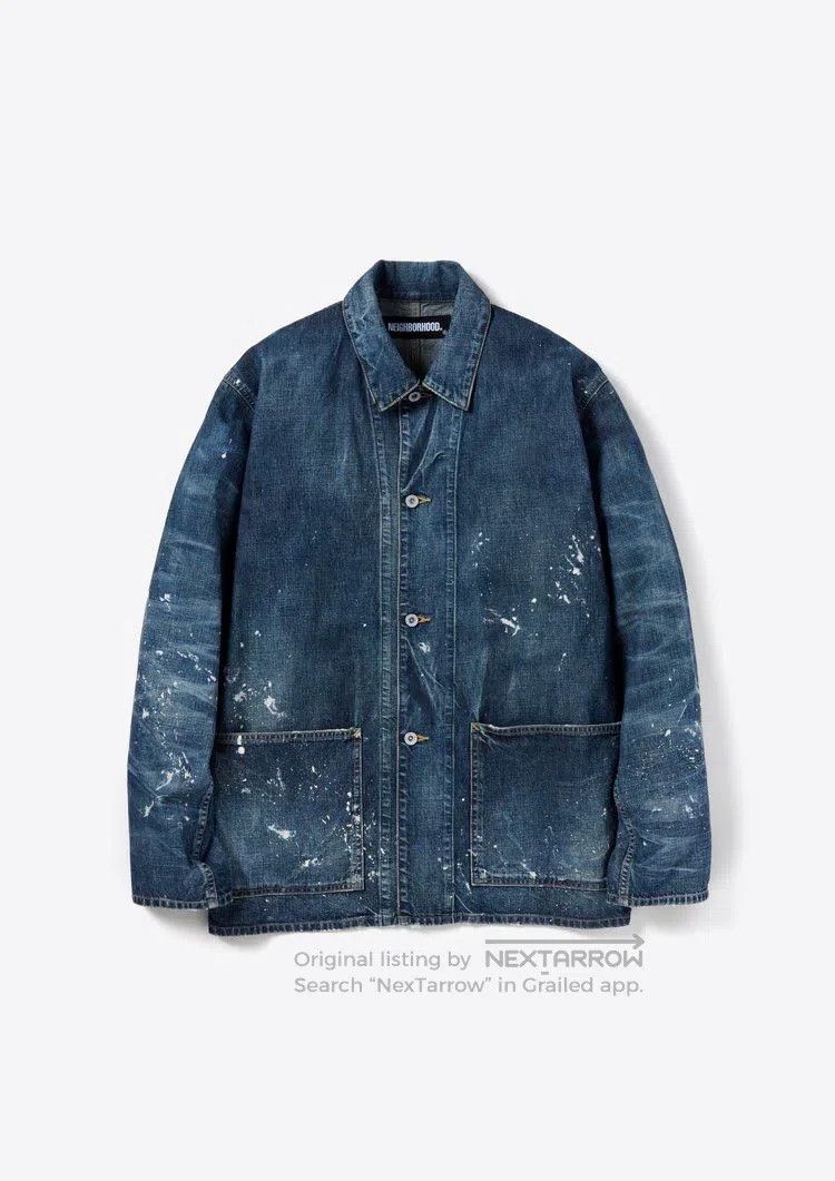 Neighborhood Neighborhood Denim Jacket Size US M / EU 48-50 / 2 - 1 Thumbnail