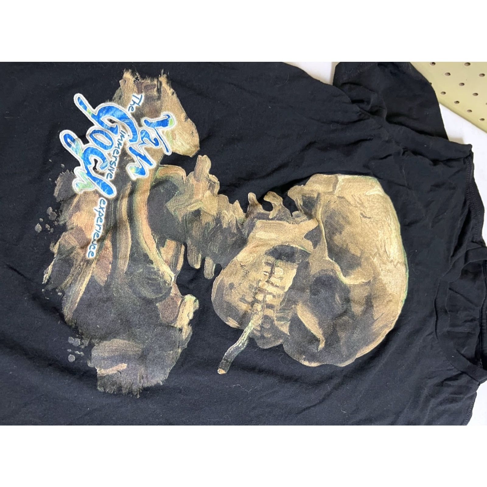 Vintage District T-Shirt Men's M Graphic Print Skull Art Black Cotton Crew Neck Short Sleeve Vintage? No Size US M / EU 48-50 / 2 - 4 Thumbnail