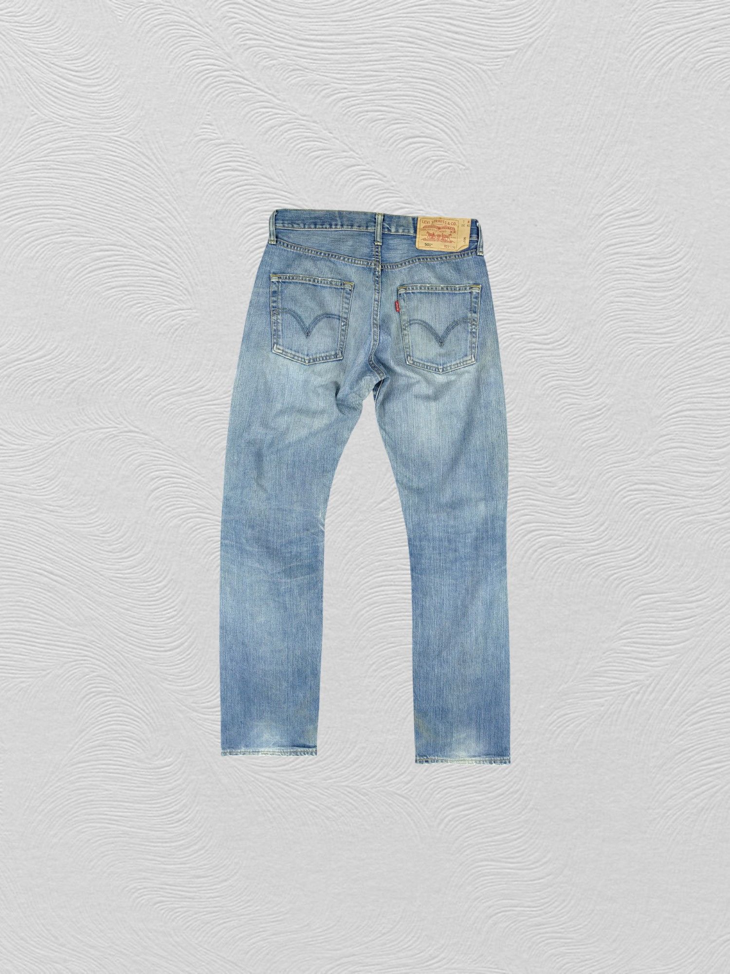 Levi's Vintage Levi's 501 Light Blue Wash Denim 30x32 -JN786 Size US 30 / EU 46 - 2 Thumbnail