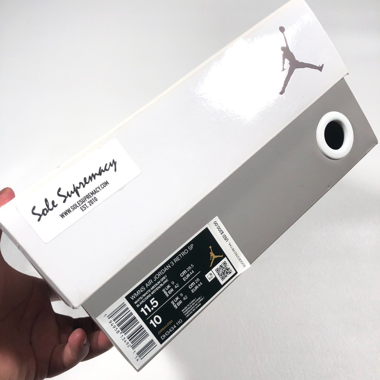 A Ma Maniere × Jordan Brand × Nike Jordan 3 Retro SP A Ma Maniére (Women's) W11.5 Mens 10 Size US 10 / EU 43 - 10 Thumbnail
