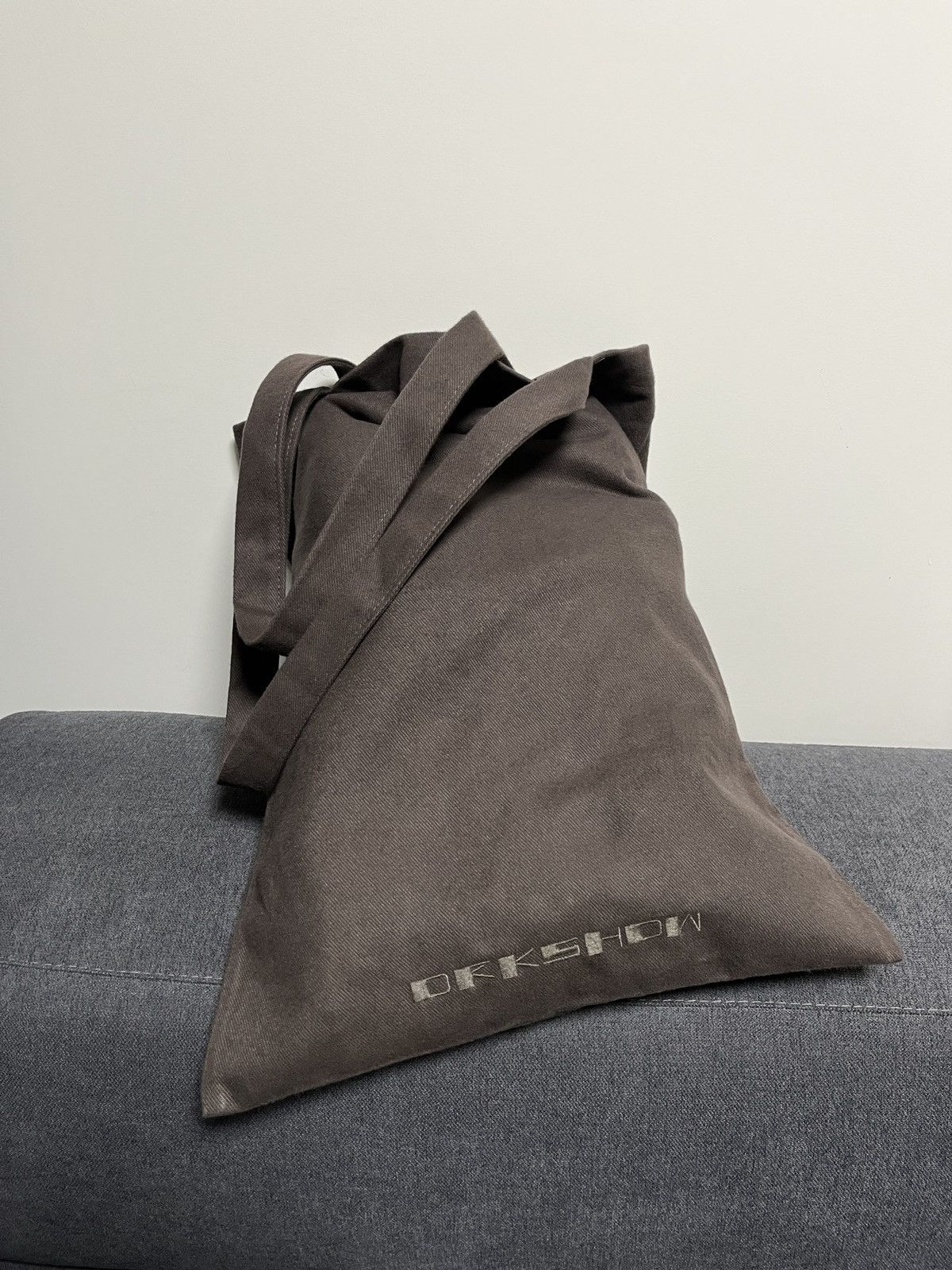 Rick Owens Tote Shopper Brown Bag, Men's