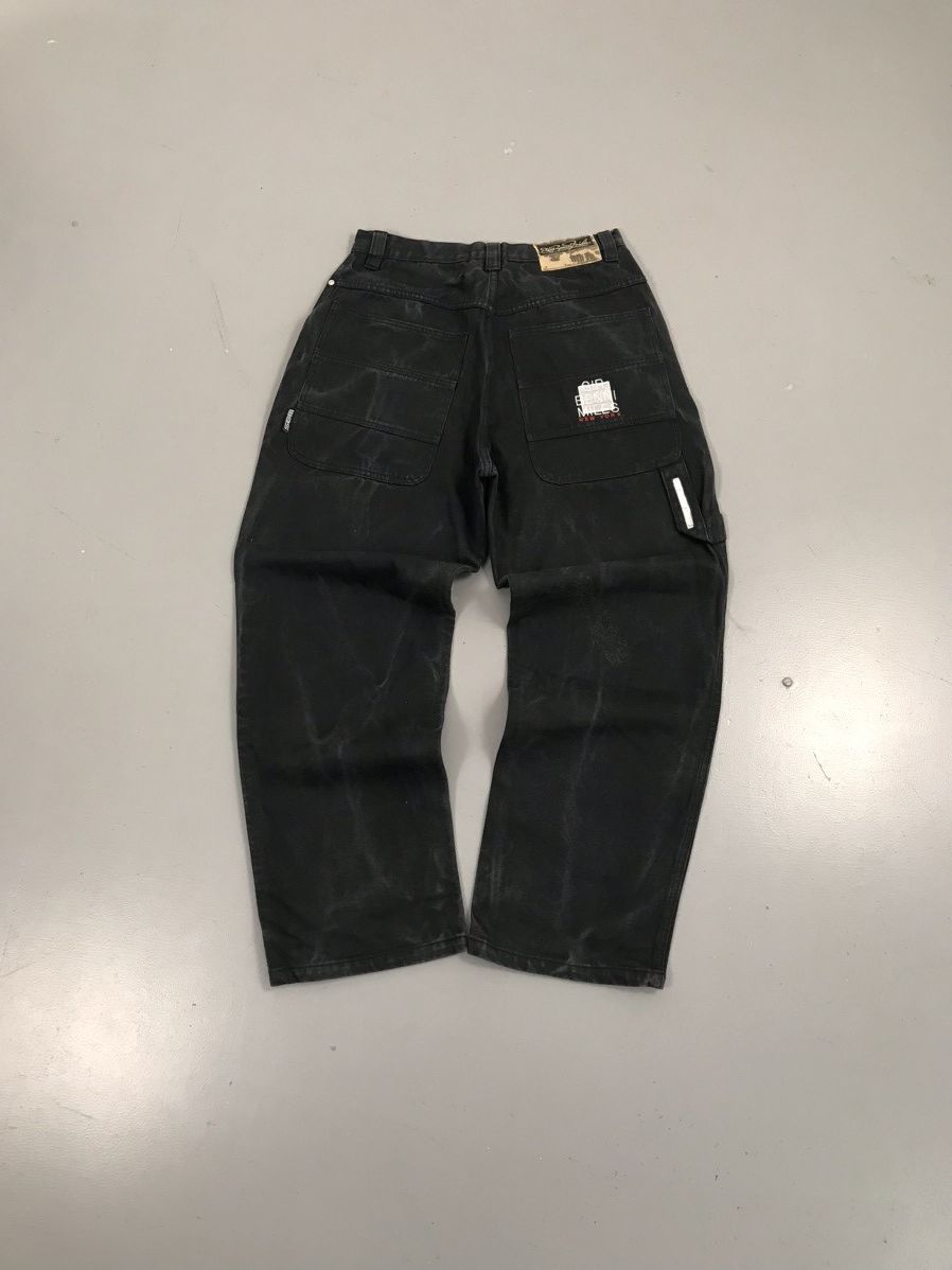JNCO × Southpole × Vintage Vintage sir Benny miles SpellOut New York embroidered denim Size US 34 / EU 50 - 1 Thumbnail