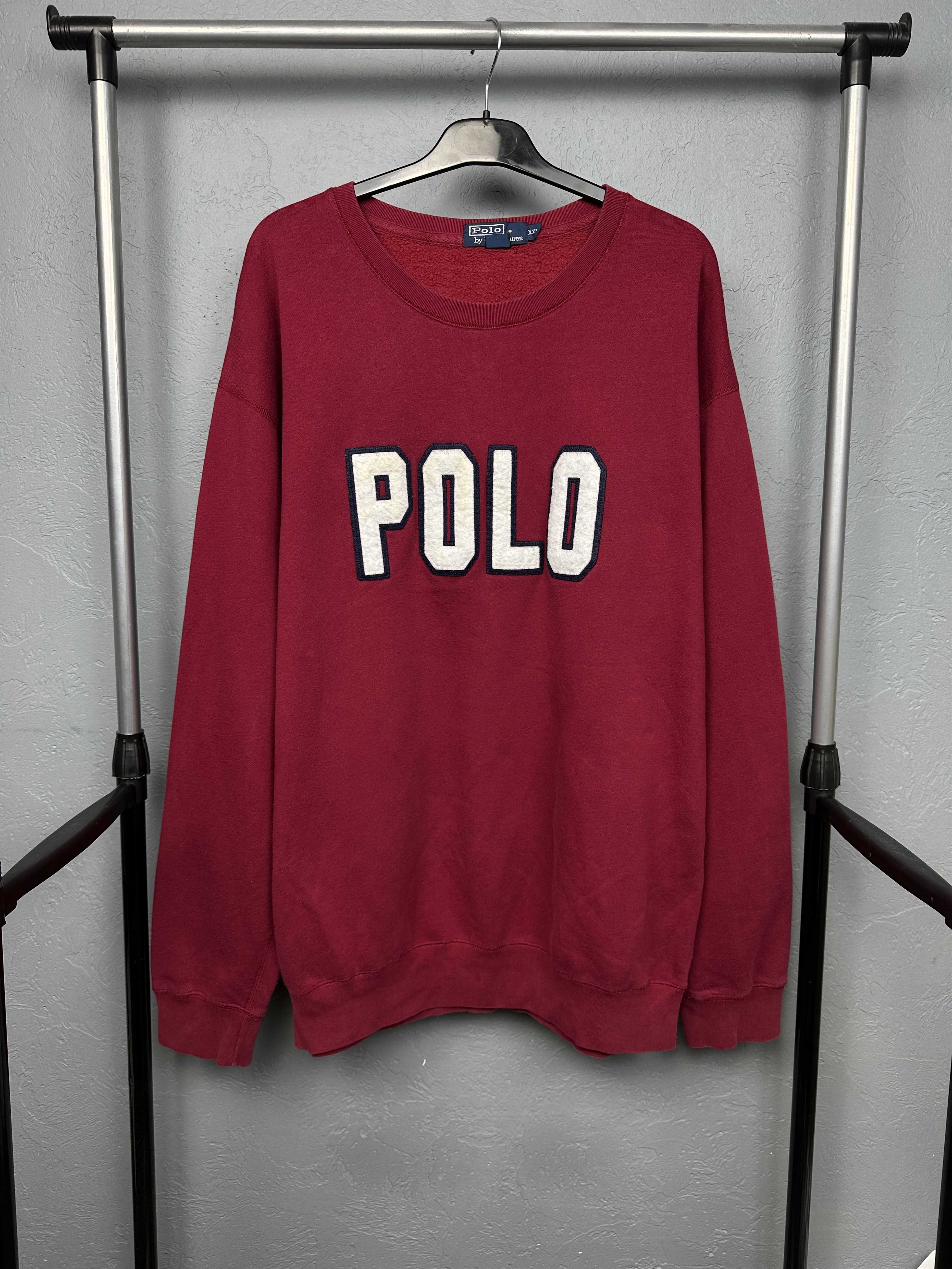 Polo Ralph Lauren Polo Ralph Lauren Vintage Mens Big Logo Sweatshirt Size US XXL / EU 58 / 5 - 1 Thumbnail