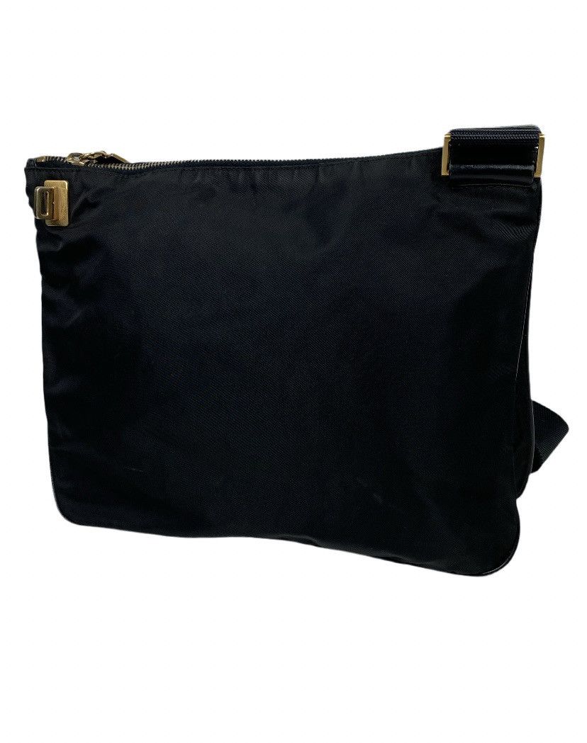 Prada Prada Tessuto Gold Nylon Crossbody Bag Size ONE SIZE - 2 Thumbnail