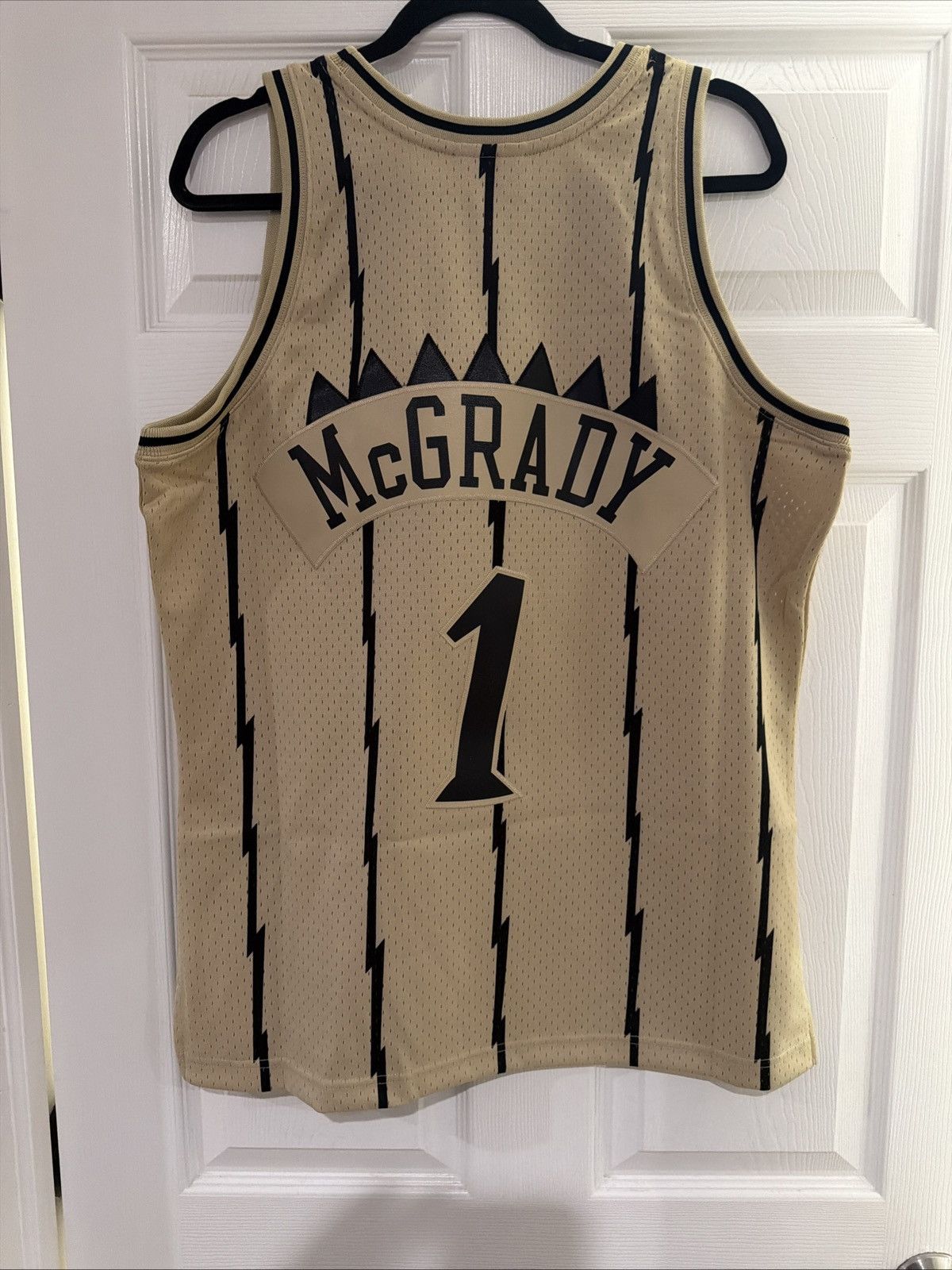 Mitchell & Ness Mitchell & Ness Khaki/Black Jersey Raptors 1998 T-Mac Men L Size US L / EU 52-54 / 3 - 7 Thumbnail