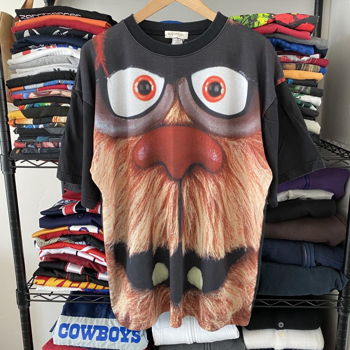 Vintage Vintage Avenue Q The Musical T-Shirt Trekkie Monster AOP Y2K Size US XL / EU 56 / 4 - 1 Thumbnail
