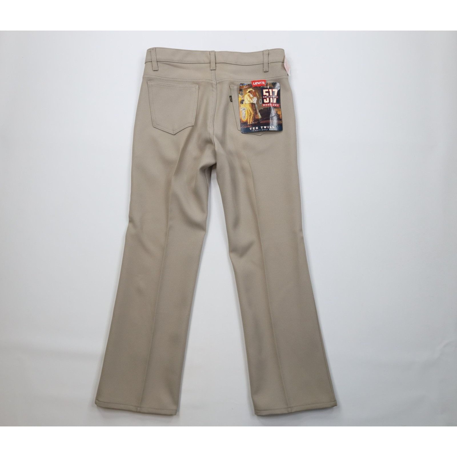 Levi's NOS Vintage 90s Levis 517 Western Flared Knit Chino Pants Size US 34 / EU 50 - 10 Thumbnail