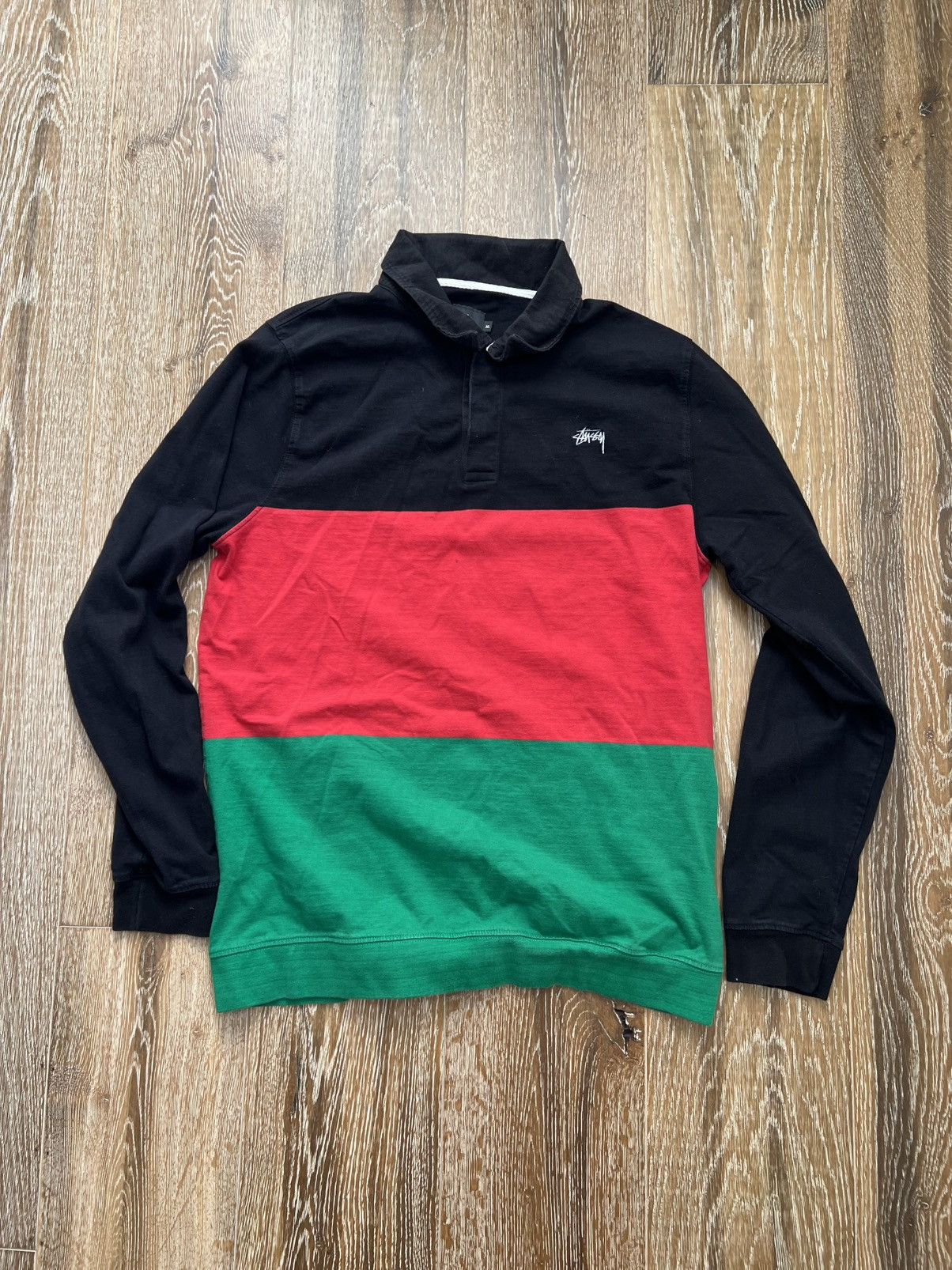 Stussy Stussy striped rugby polo Size US L / EU 52-54 / 3 - 1 Thumbnail