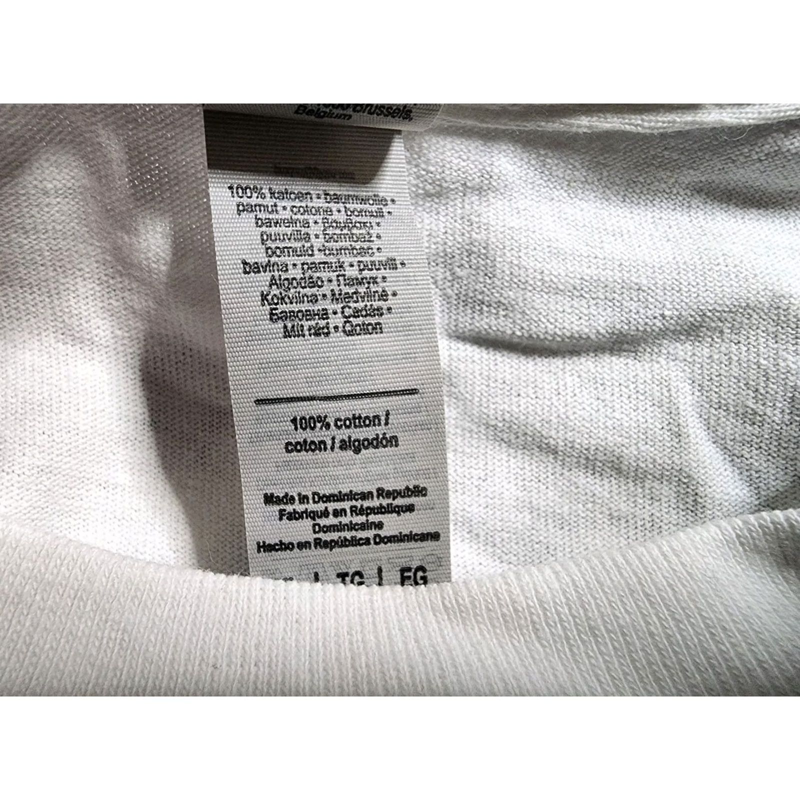 Gildan Gildan Mens XL Busch Light Beer Dog Fishing T Shirt Double-Sided White Crew Neck Short Sleeve Vintage: No (adjusted) Size US XL / EU 56 / 4 - 4 Thumbnail
