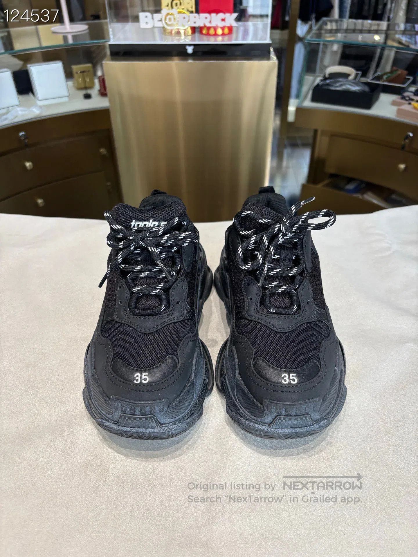 Balenciaga Balenciaga Triples Black Size 35. Size US 4 / IT 34 - 1 Thumbnail