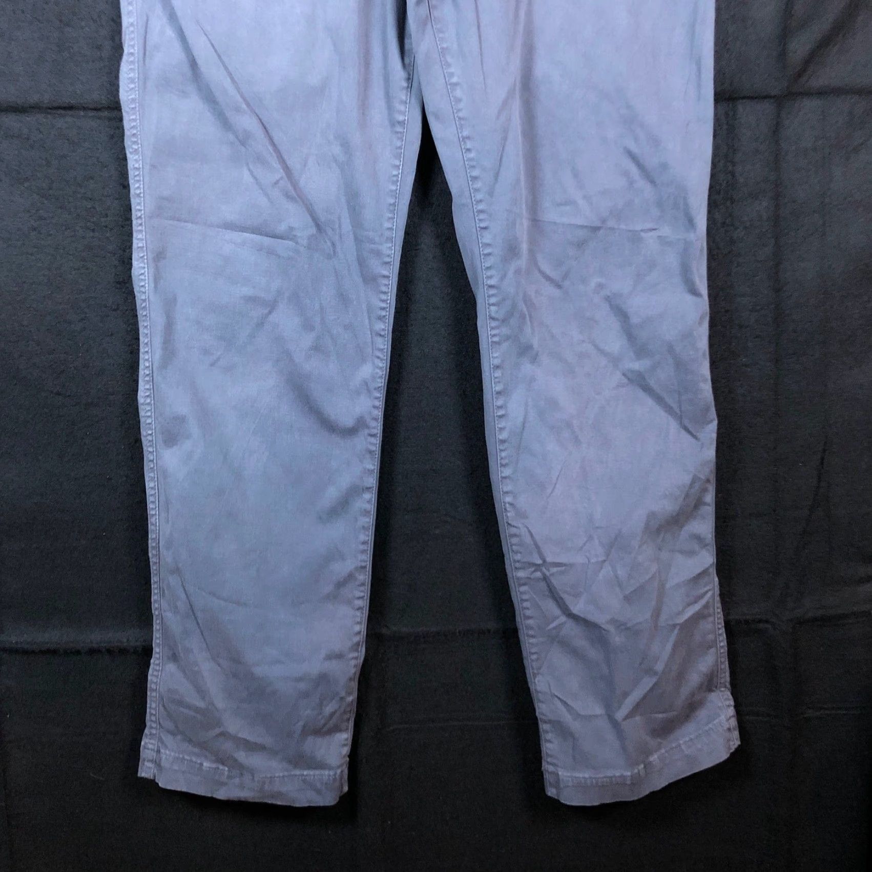 American Eagle Outfitters American Eagle Outfitters Mens Jeans Gray Denim Original Straight 33x32 Size US 33 - 3 Thumbnail