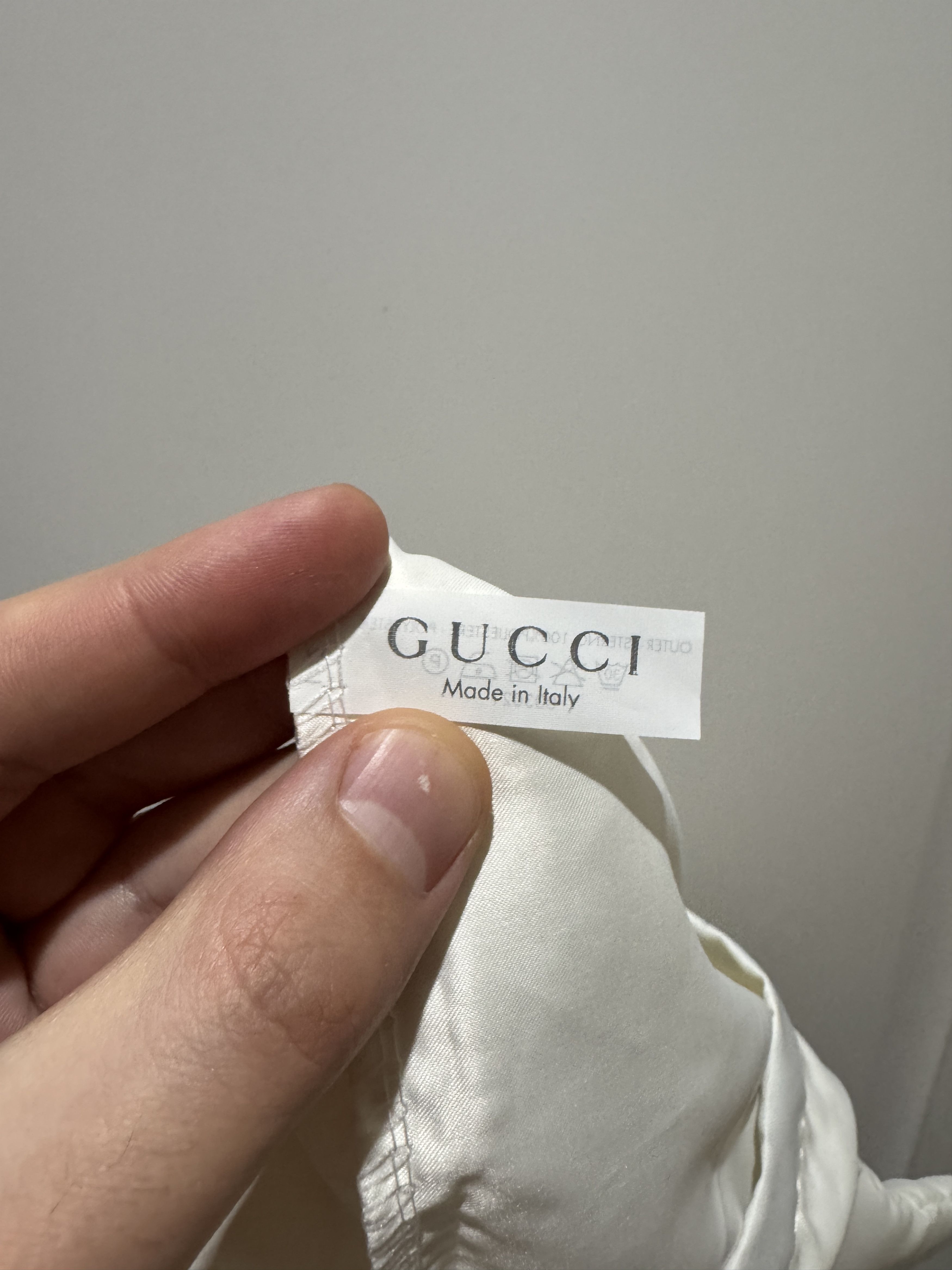 Gucci Gucci Authentic Dust Bag White Size ONE SIZE - 9 Thumbnail