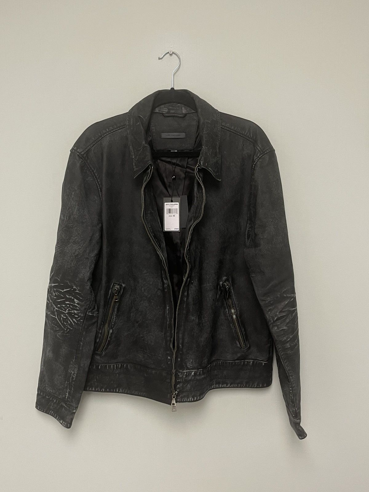 John Varvatos Sorcha biker jacket. Size EU 56 USA 46 Size US XL / EU 56 / 4 - 7 Thumbnail