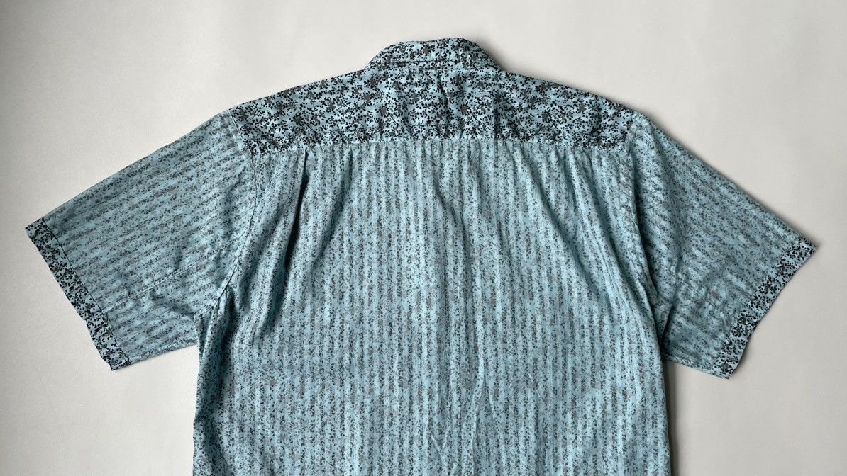 Comme des Garcons Inside Out Print Camp Collar Shirt Size US M / EU 48-50 / 2 - 12 Thumbnail