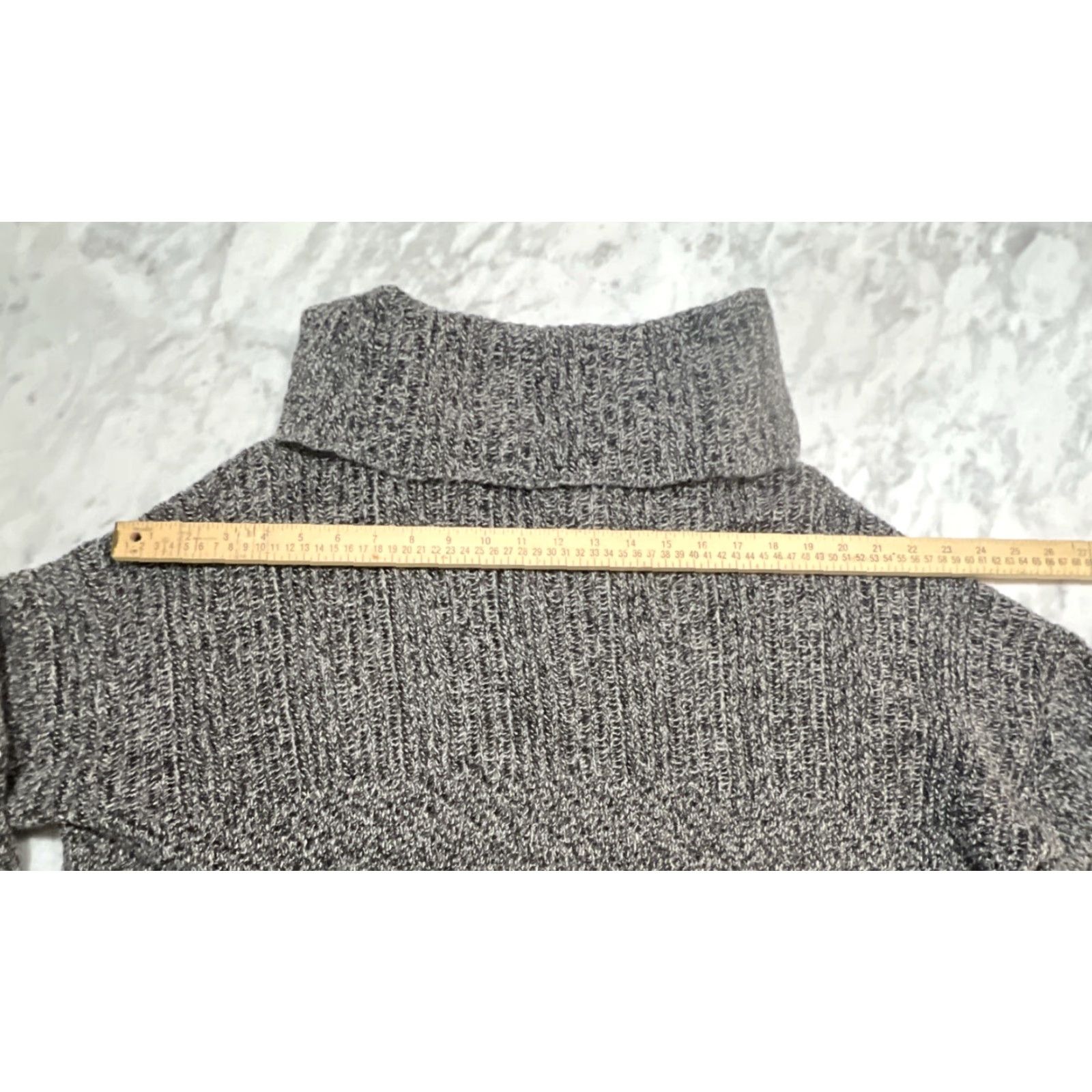 Banana Republic Banana Republic Sweater Women’s XL Cowl Neck Side Buttons Acrylic Wool Mohair Nylon Multicolor Knit Pullover Size XL / US 12-14 / IT 48-50 - 5 Thumbnail