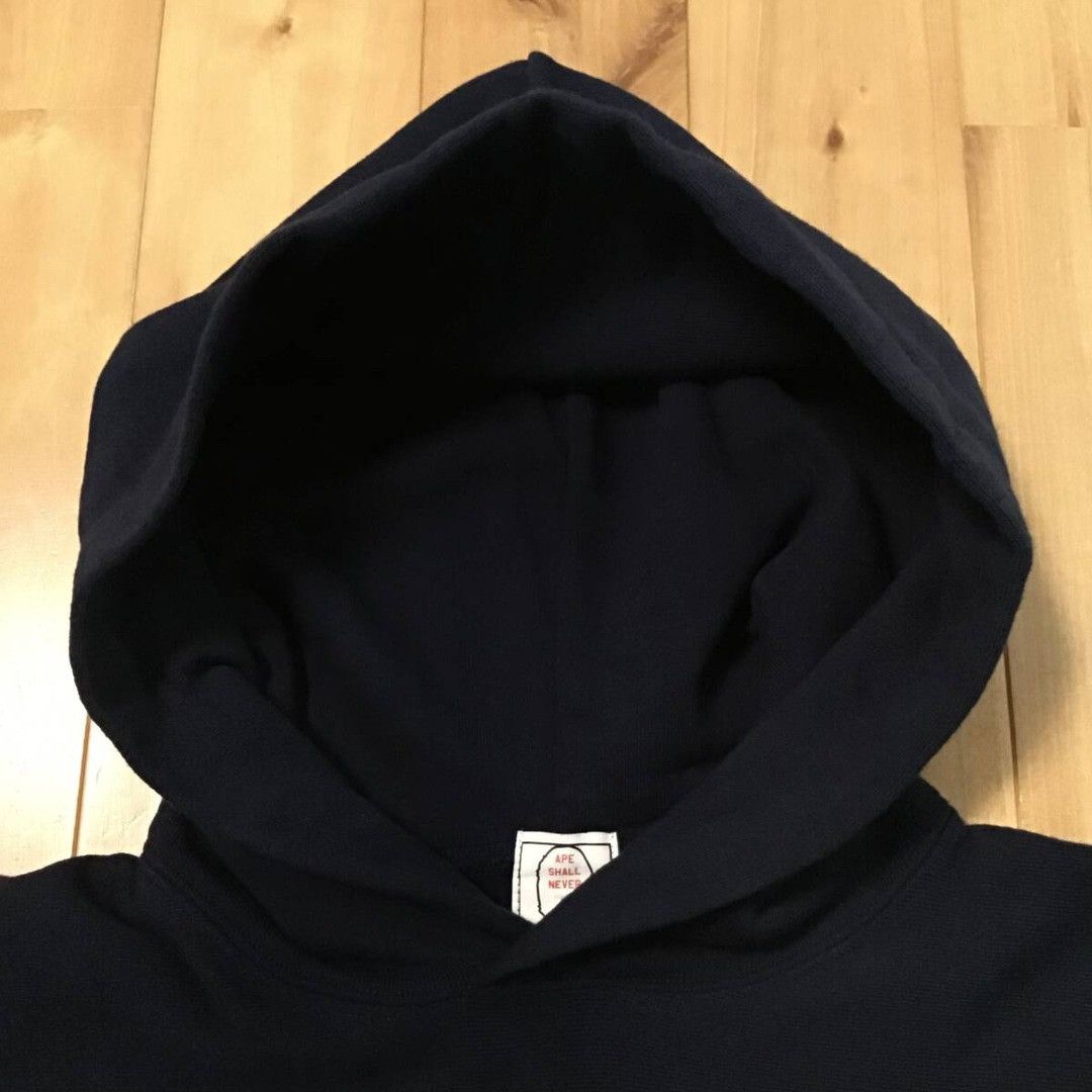 Bape × Swarovski 🔥Vintage🔥 Swarovski BAPE logo pullover hoodie Navy APE NIGO Size US S / EU 44-46 / 1 - 6 Thumbnail
