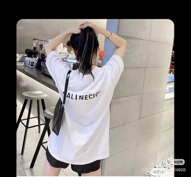 Balenciaga Balenciaga Back logo short sleeve 2503-Nextarrow Size US S / EU 44-46 / 1 - 7 Thumbnail