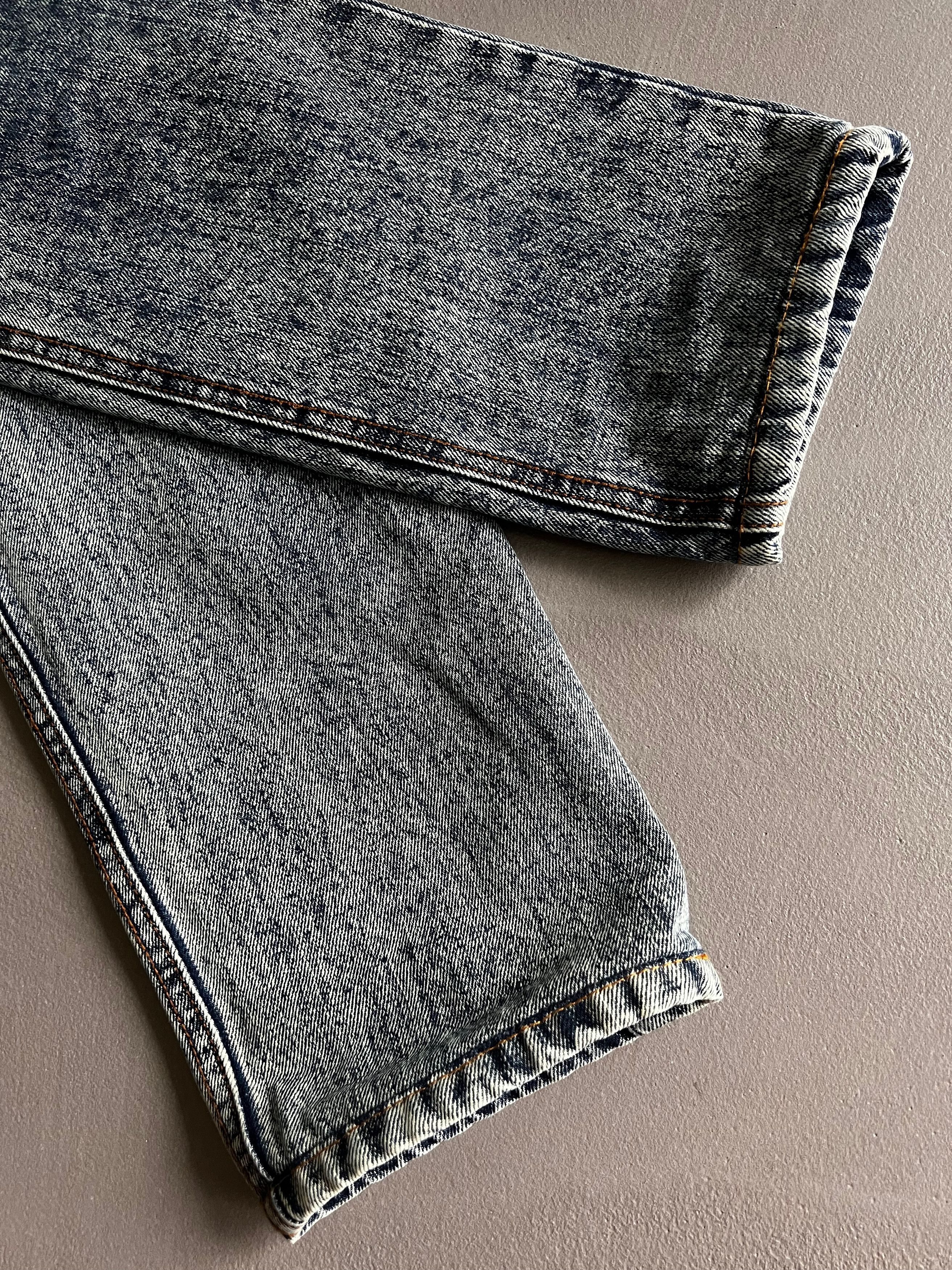 AMI AMI Alexandre Mattiussi Acid Wash Bleached Jeans Size US 28 / EU 44 - 6 Thumbnail