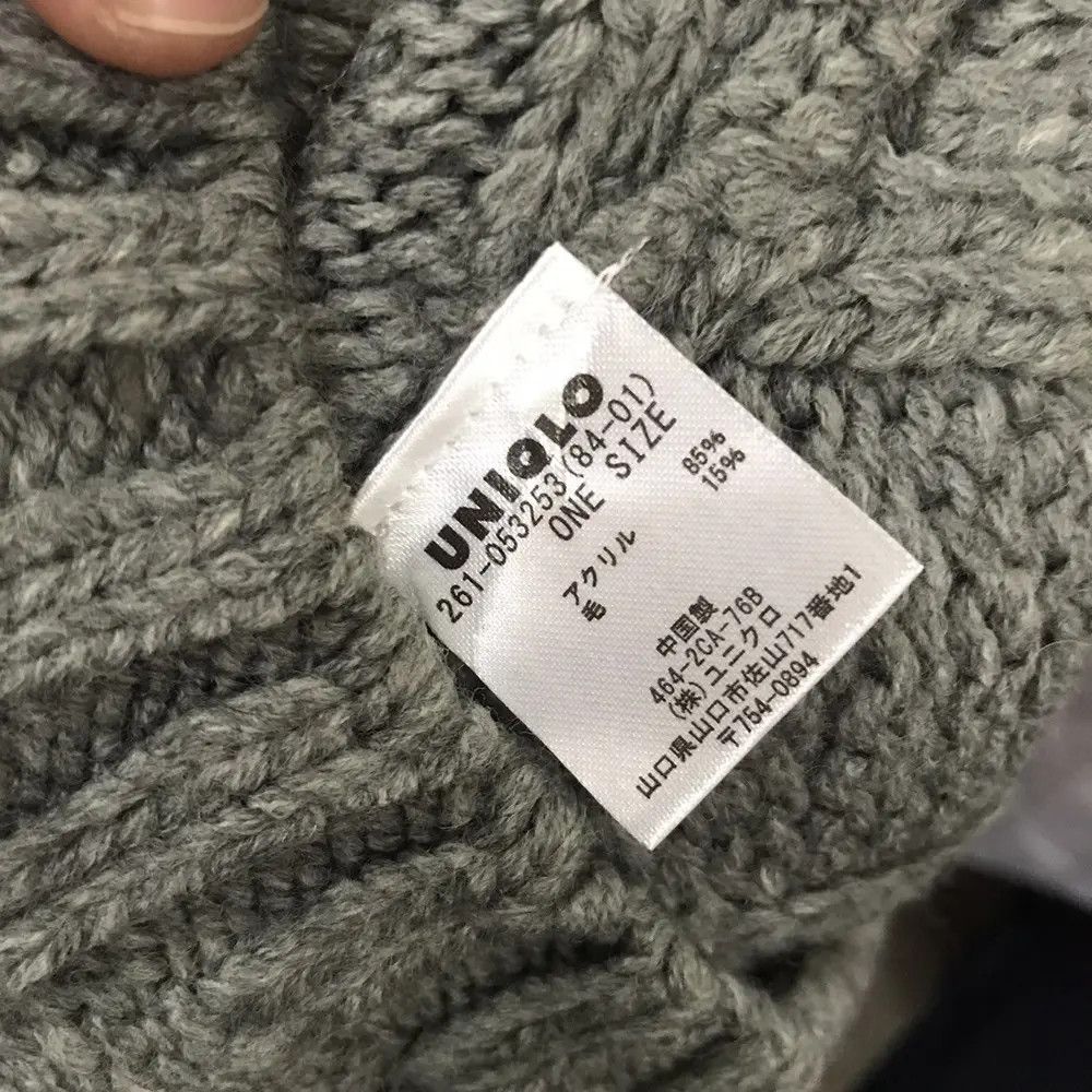Japanese Brand × Uniqlo Japanese Brand Uniqlo Plain Beanie Hat Size ONE SIZE - 6 Thumbnail