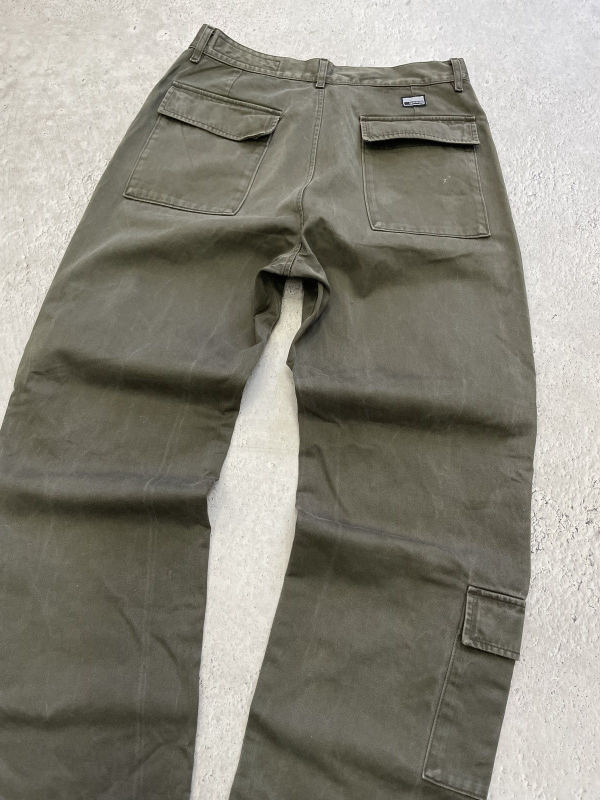 GAS Junya watanabe green workwear cargo pants carpenter utility Size US 33 - 10 Thumbnail
